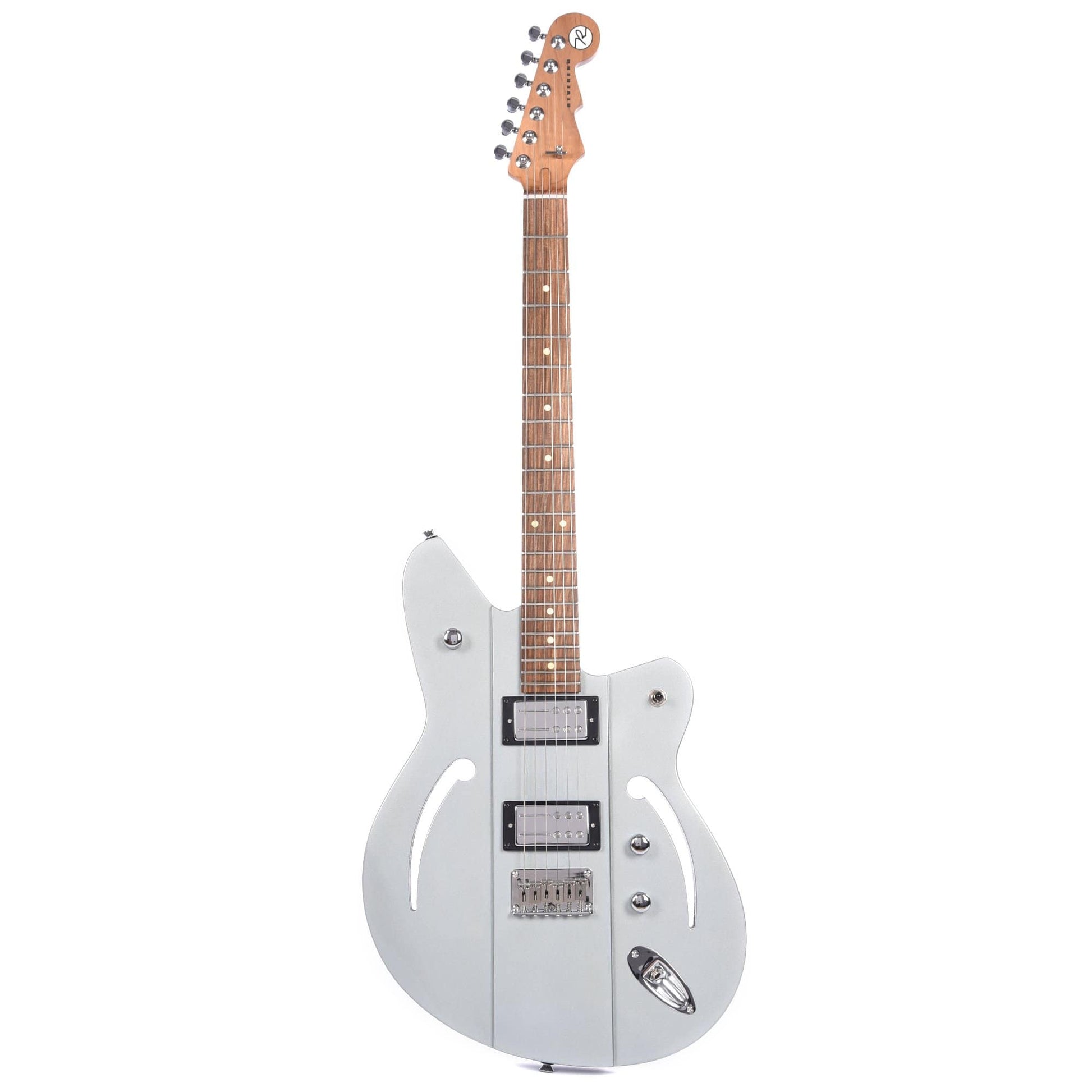 Reverend Airsonic RA Metallic Silver Freeze Electric Guitars / Solid Body