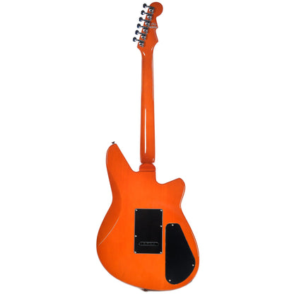 Reverend Bayonet RA HC Rock Orange Flame Maple LEFTY Electric Guitars / Solid Body