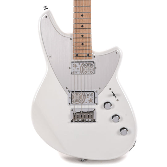 Reverend Billy Corgan Drop Z Gloss Pearl White Electric Guitars / Solid Body