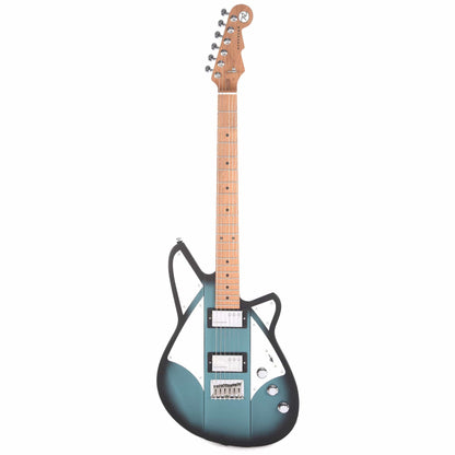 Reverend Billy Corgan Signature Satin Deep Sea Blue Burst Electric Guitars / Solid Body