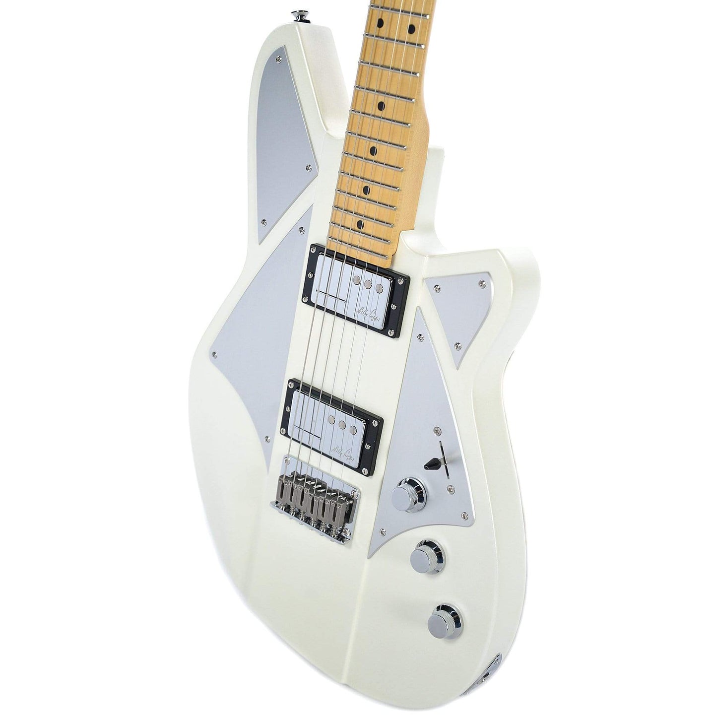 Reverend Billy Corgan Signature Satin Pearl White Electric Guitars / Solid Body