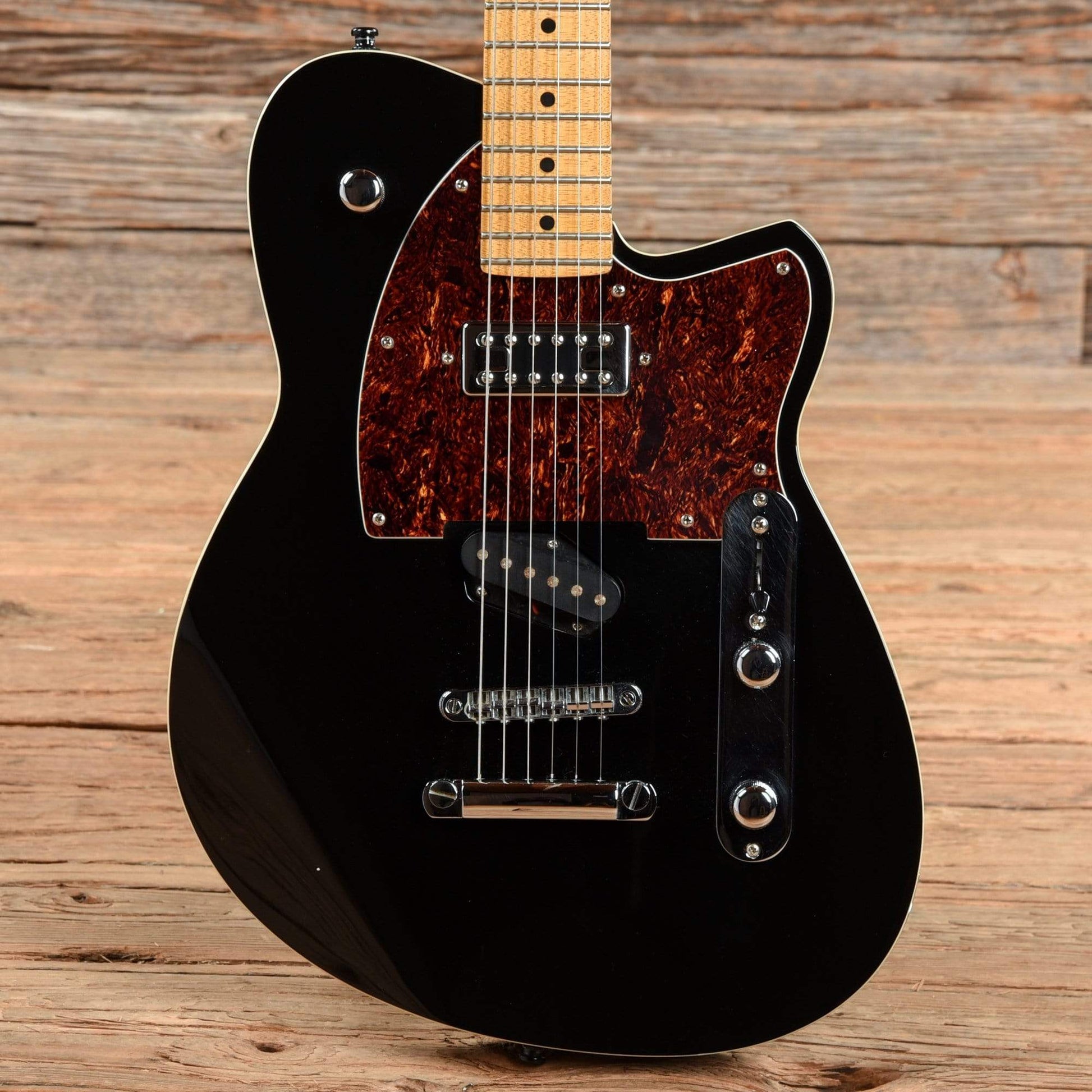 Reverend Buckshot Black Electric Guitars / Solid Body