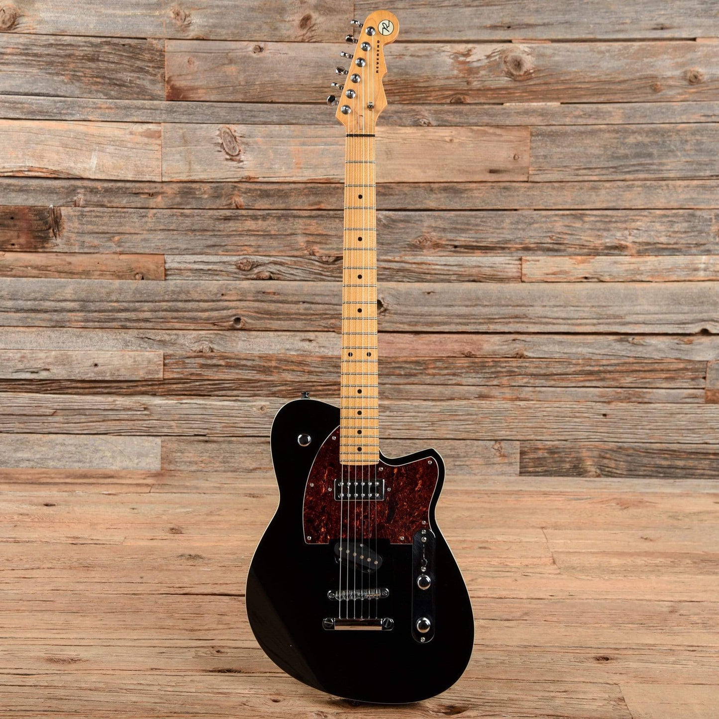 Reverend Buckshot Black Electric Guitars / Solid Body