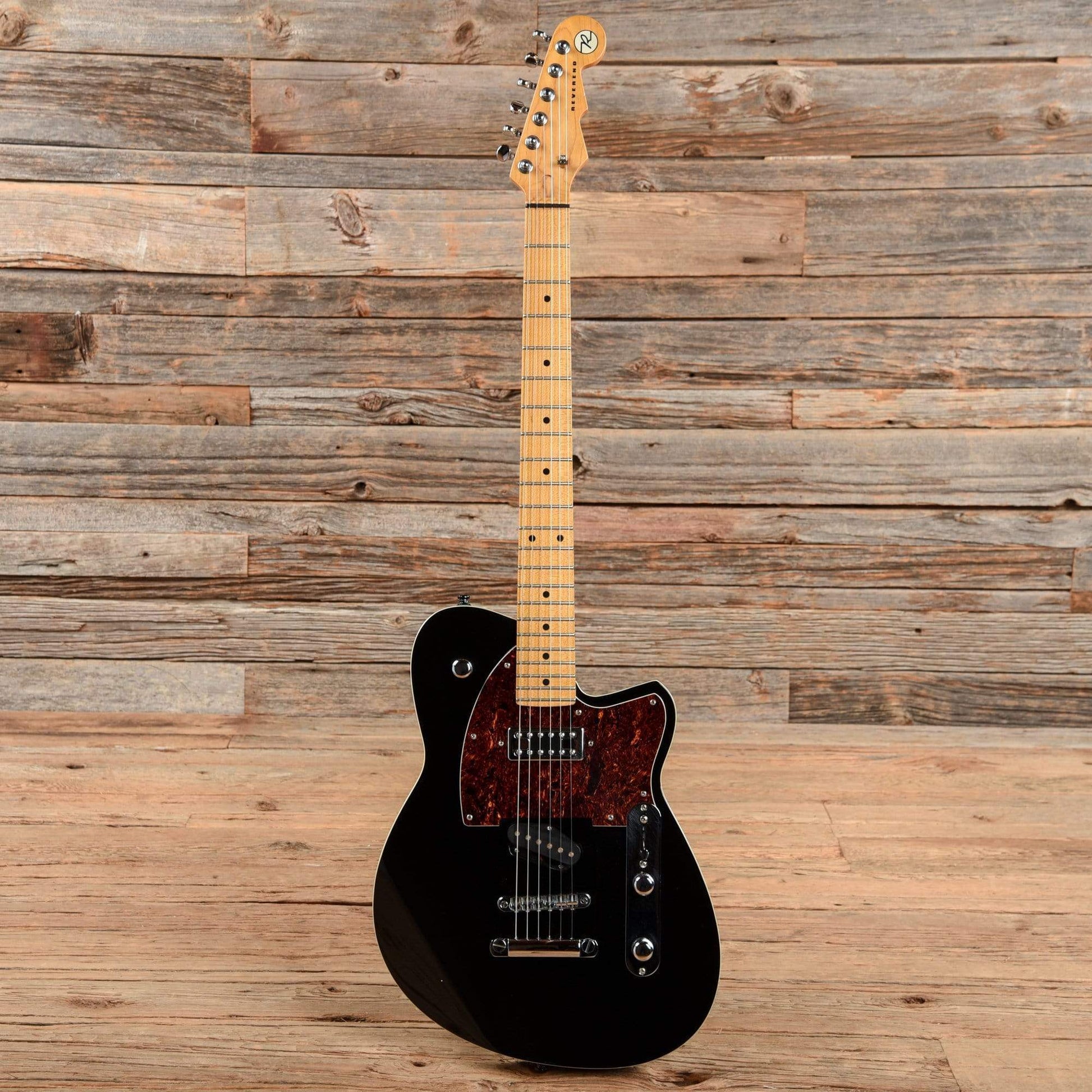 Reverend Buckshot Black Electric Guitars / Solid Body