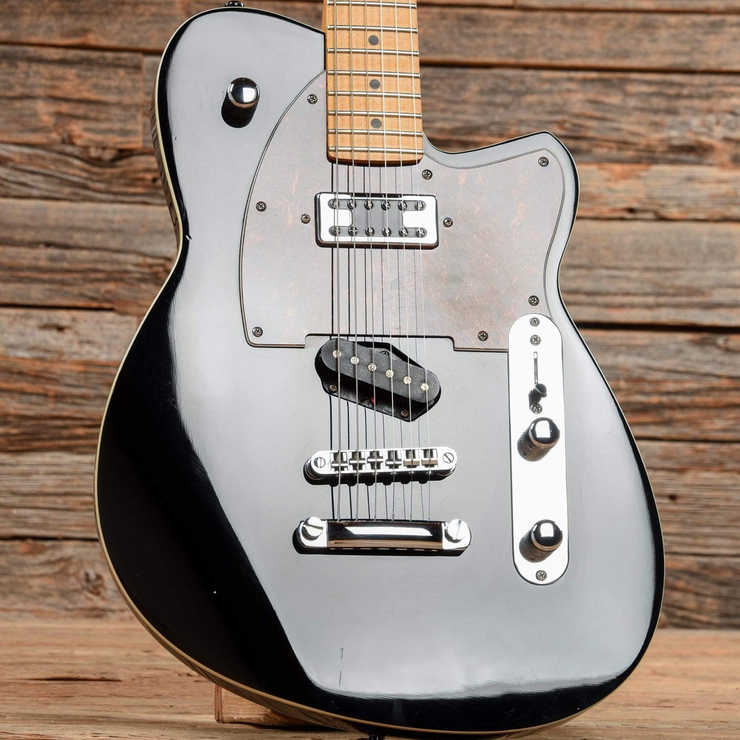 Reverend Buckshot Black Electric Guitars / Solid Body