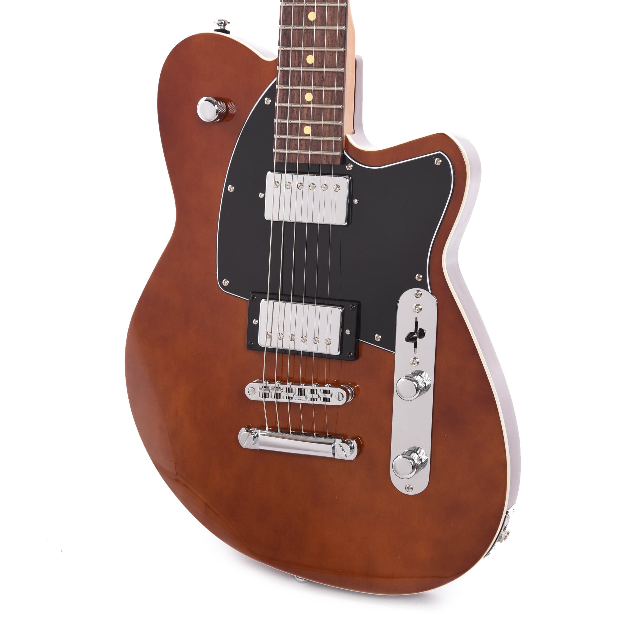 Reverend Charger HB Violin Brown Electric Guitars / Solid Body