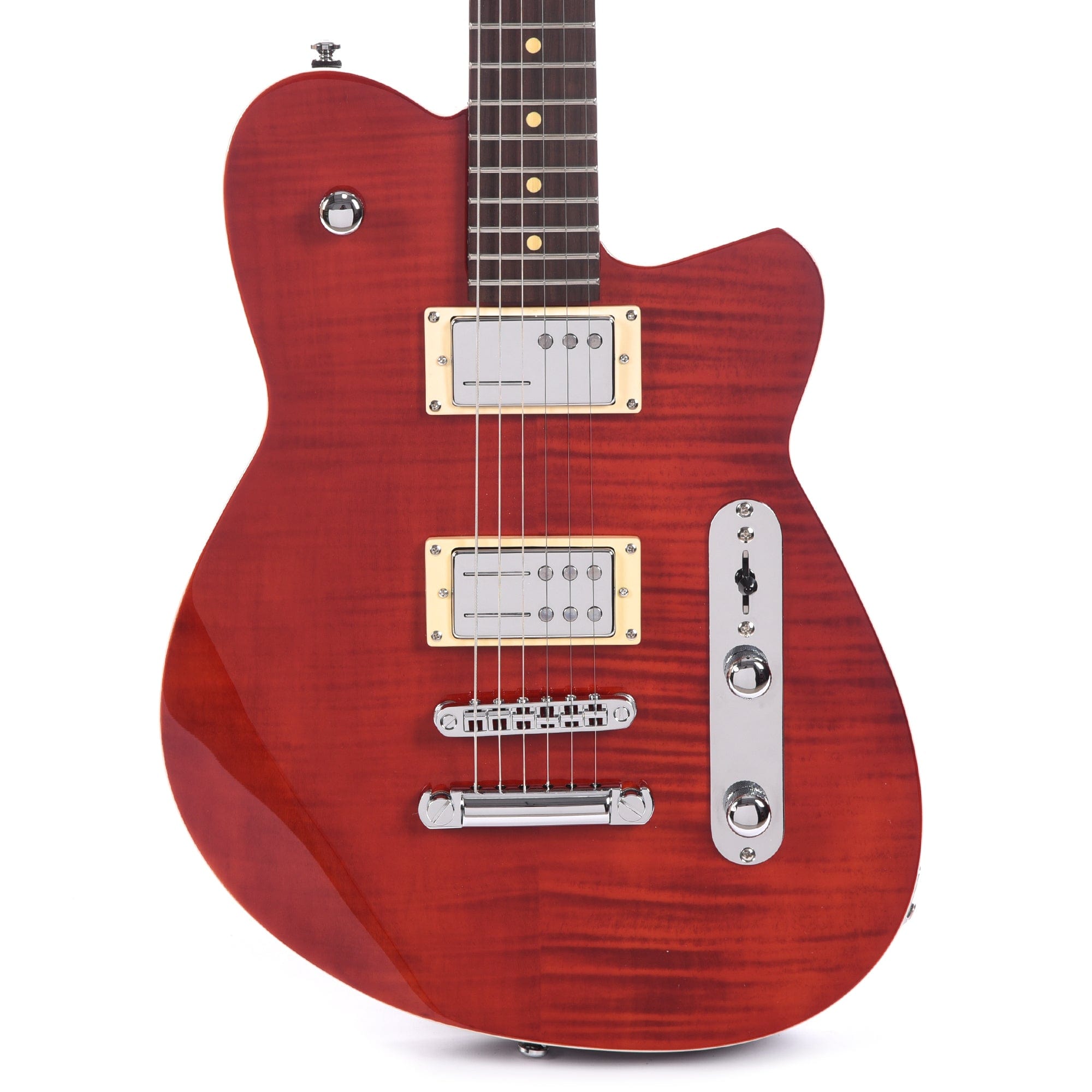 Reverend Charger RA Trans Wine Red Electric Guitars / Solid Body