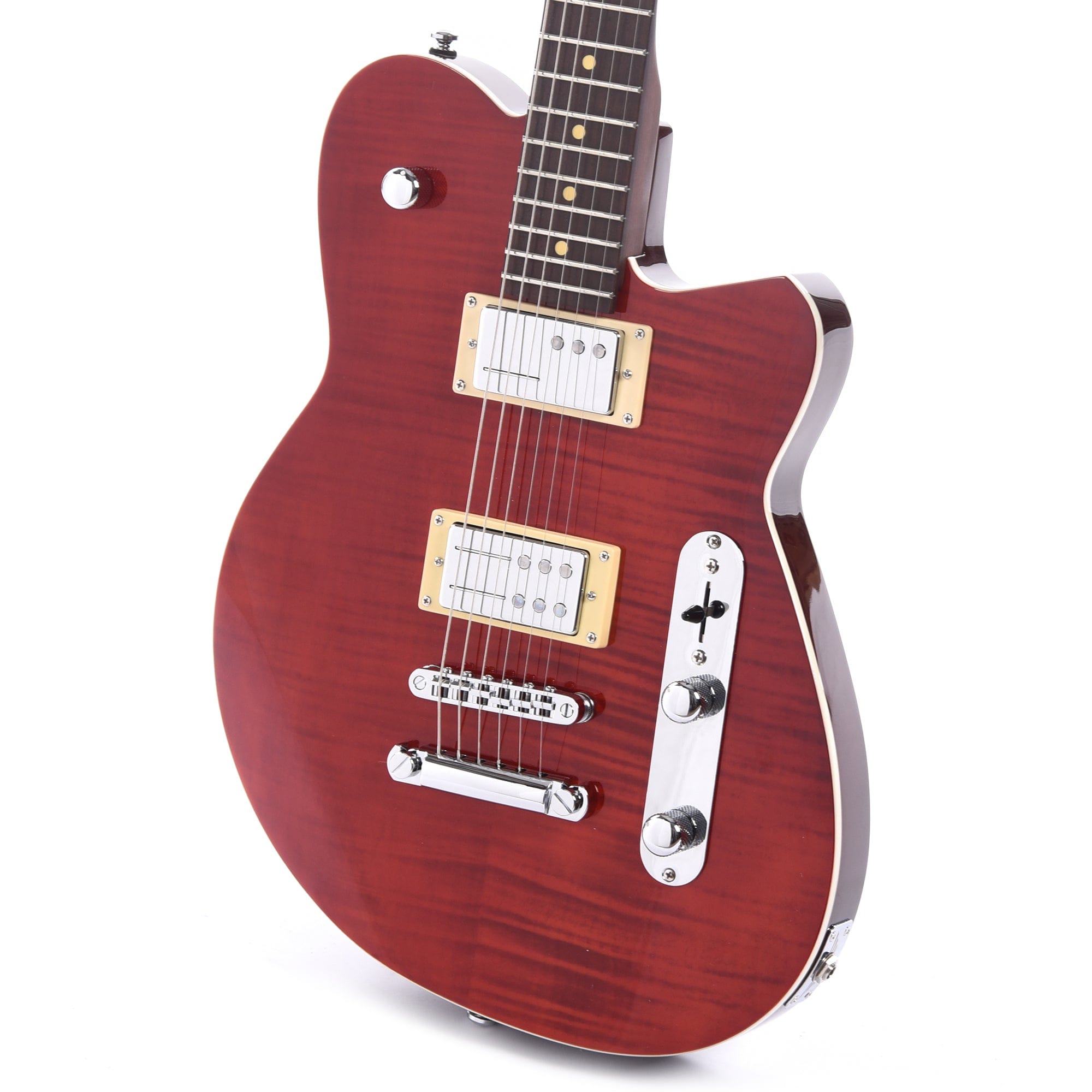 Reverend Charger RA Trans Wine Red Electric Guitars / Solid Body