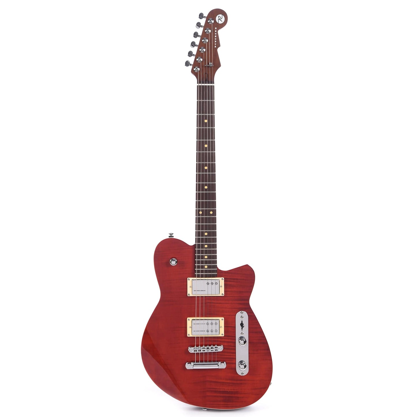Reverend Charger RA Trans Wine Red Electric Guitars / Solid Body