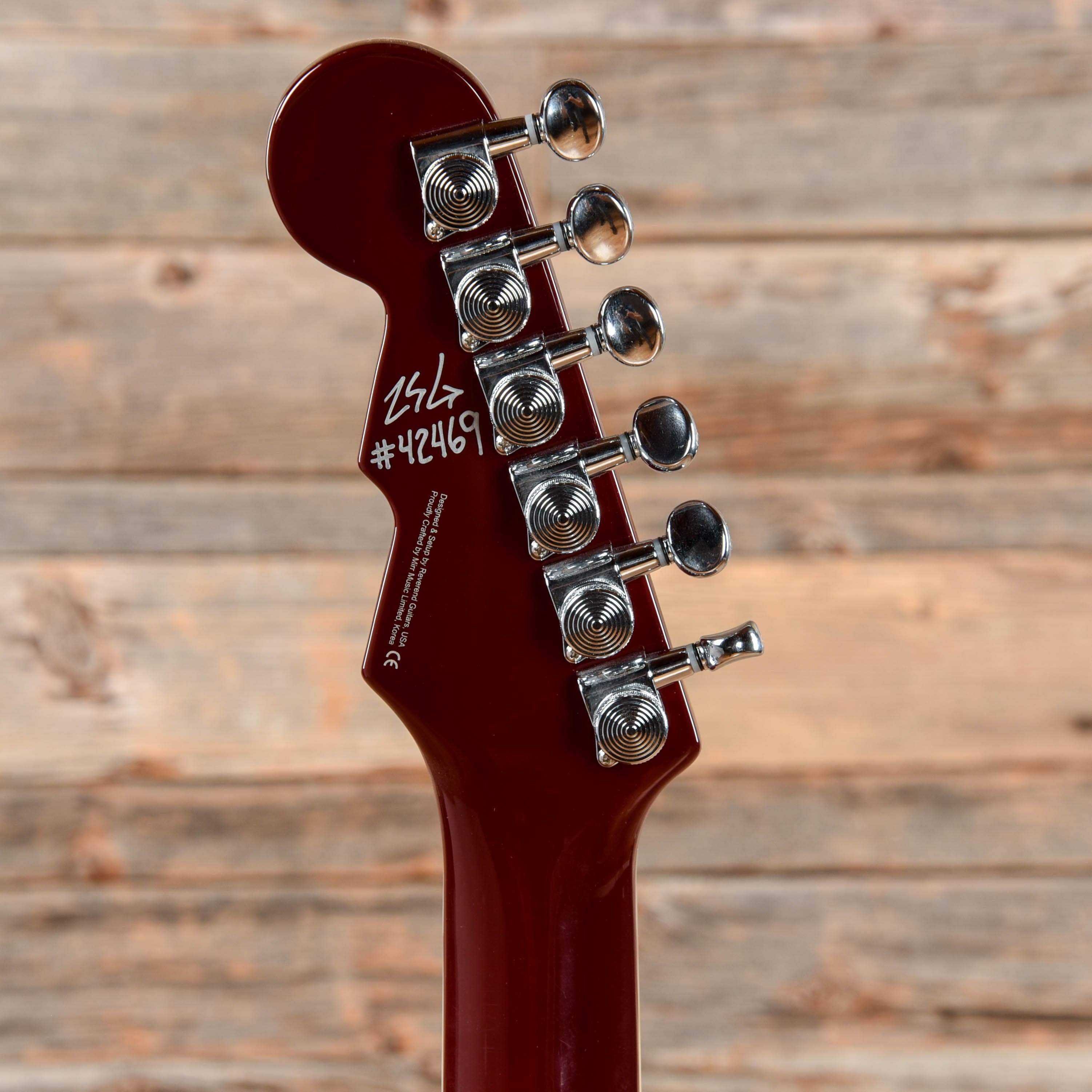 Reverend Contender 290 Medieval Red Electric Guitars / Solid Body