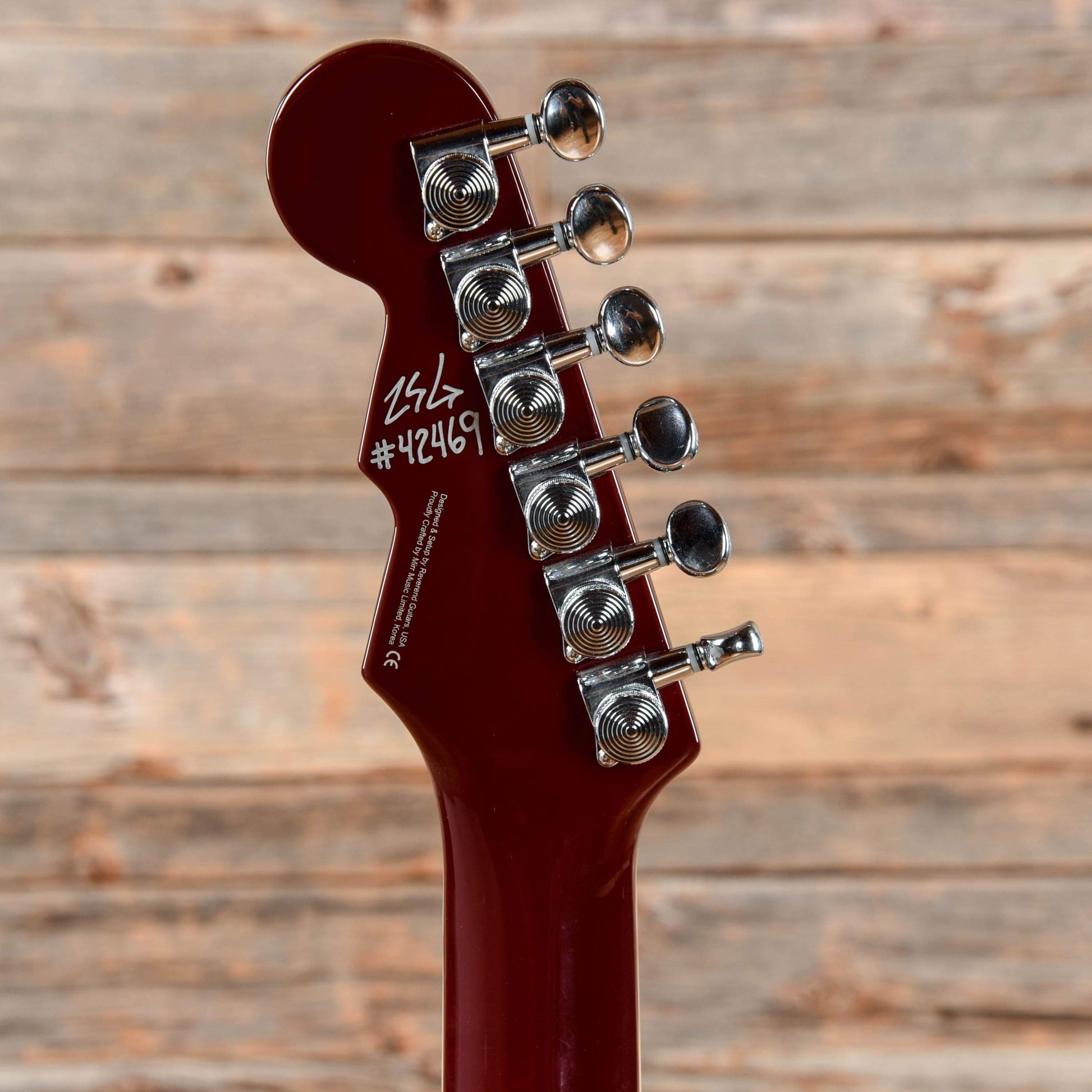 Reverend Contender 290 Medieval Red Electric Guitars / Solid Body