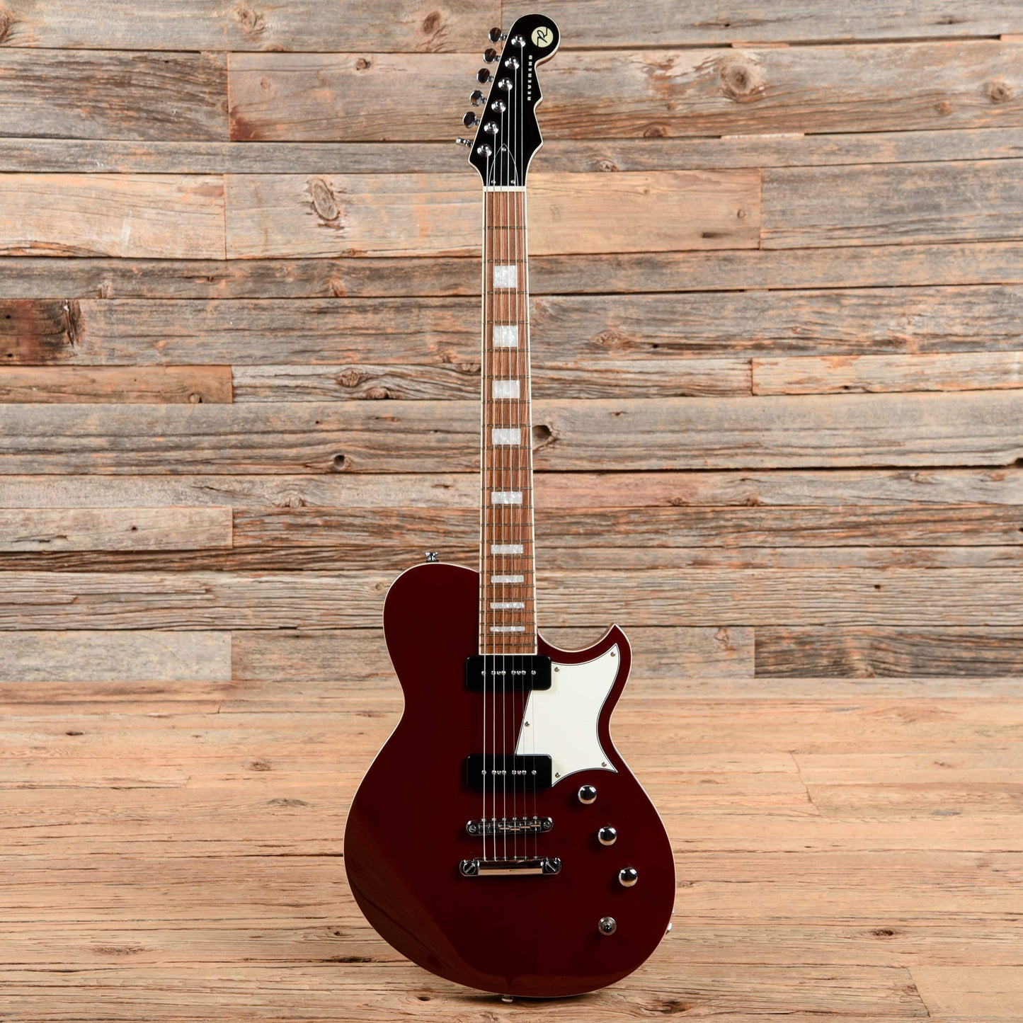 Reverend Contender 290 Medieval Red Electric Guitars / Solid Body