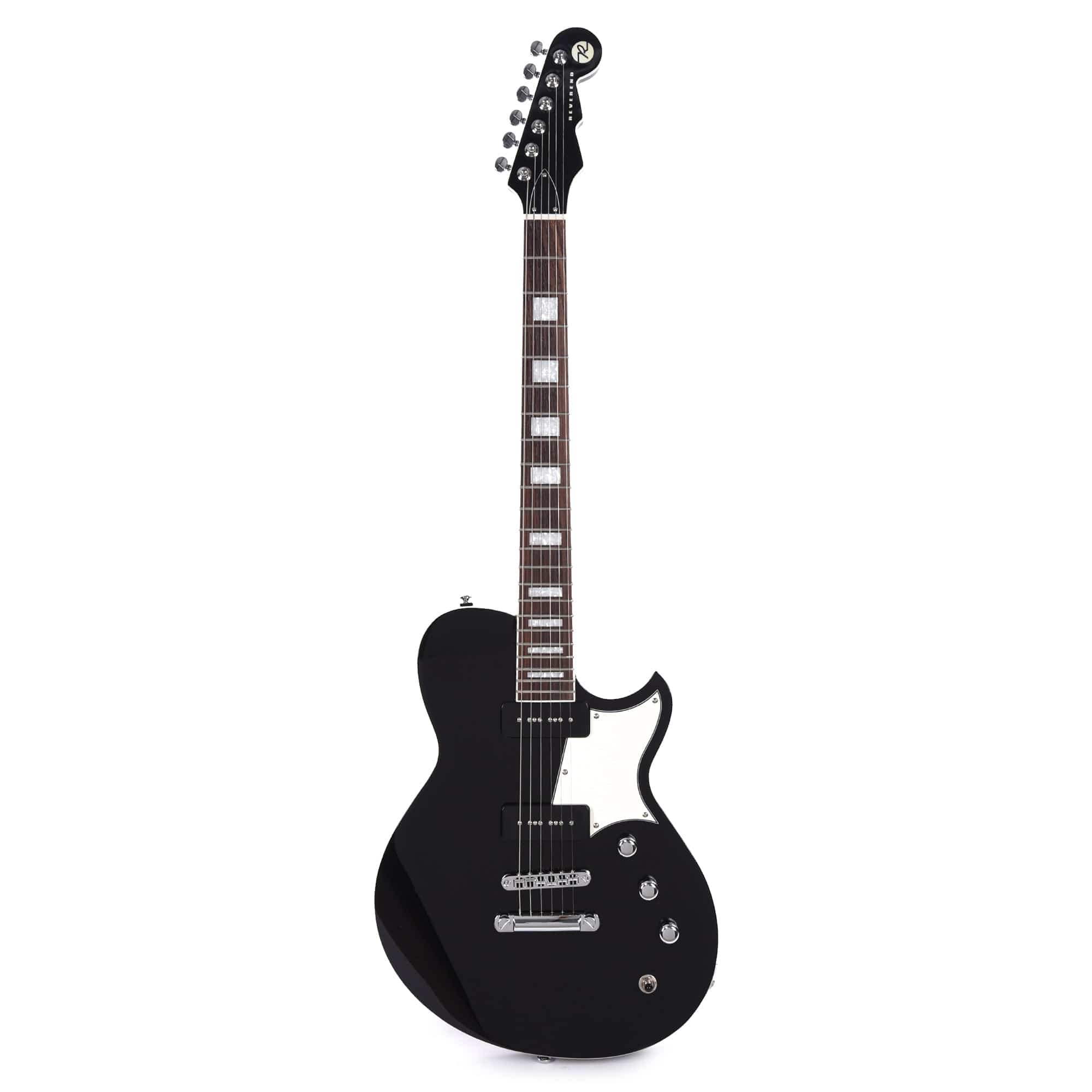 Reverend Contender 290 Midnight Black Electric Guitars / Solid Body