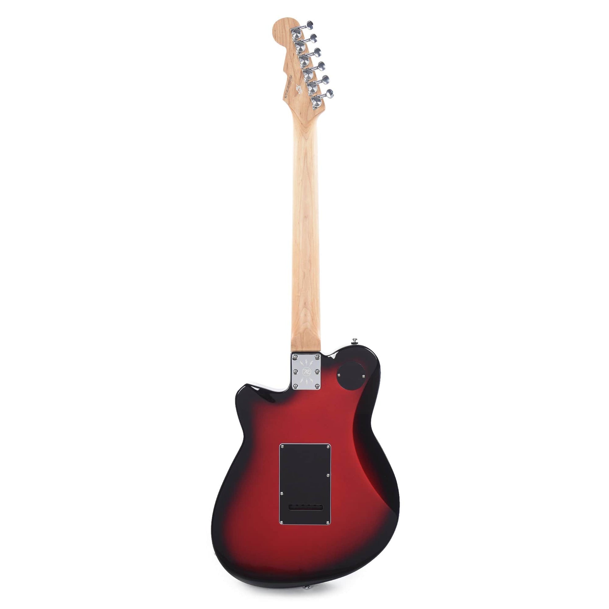 Reverend Cross Cut W Metallic Red Burst Electric Guitars / Solid Body