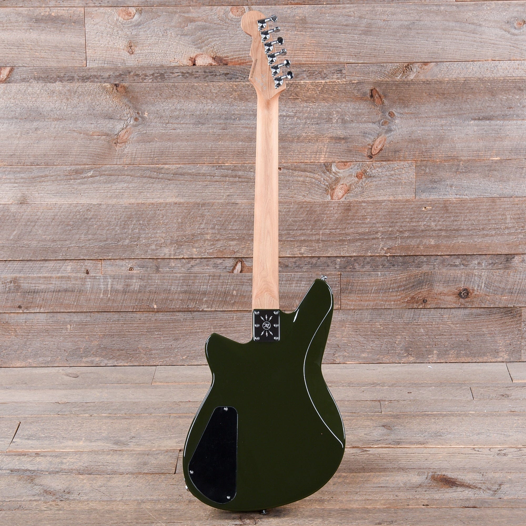 Reverend Descent RA Army Green w/Roasted Maple Neck Electric Guitars / Solid Body
