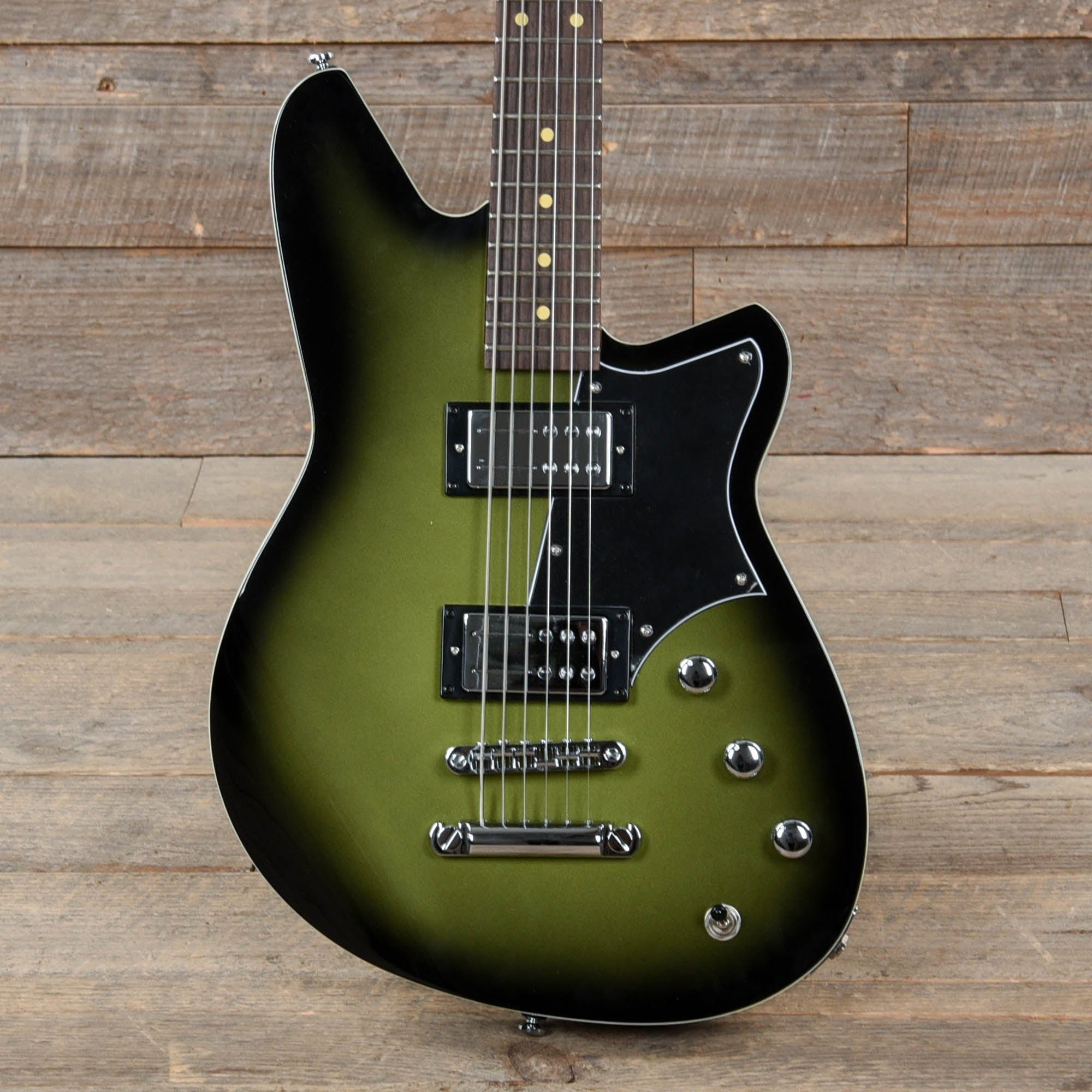 Reverend Descent RA Baritone Avocado Burst Electric Guitars / Solid Body