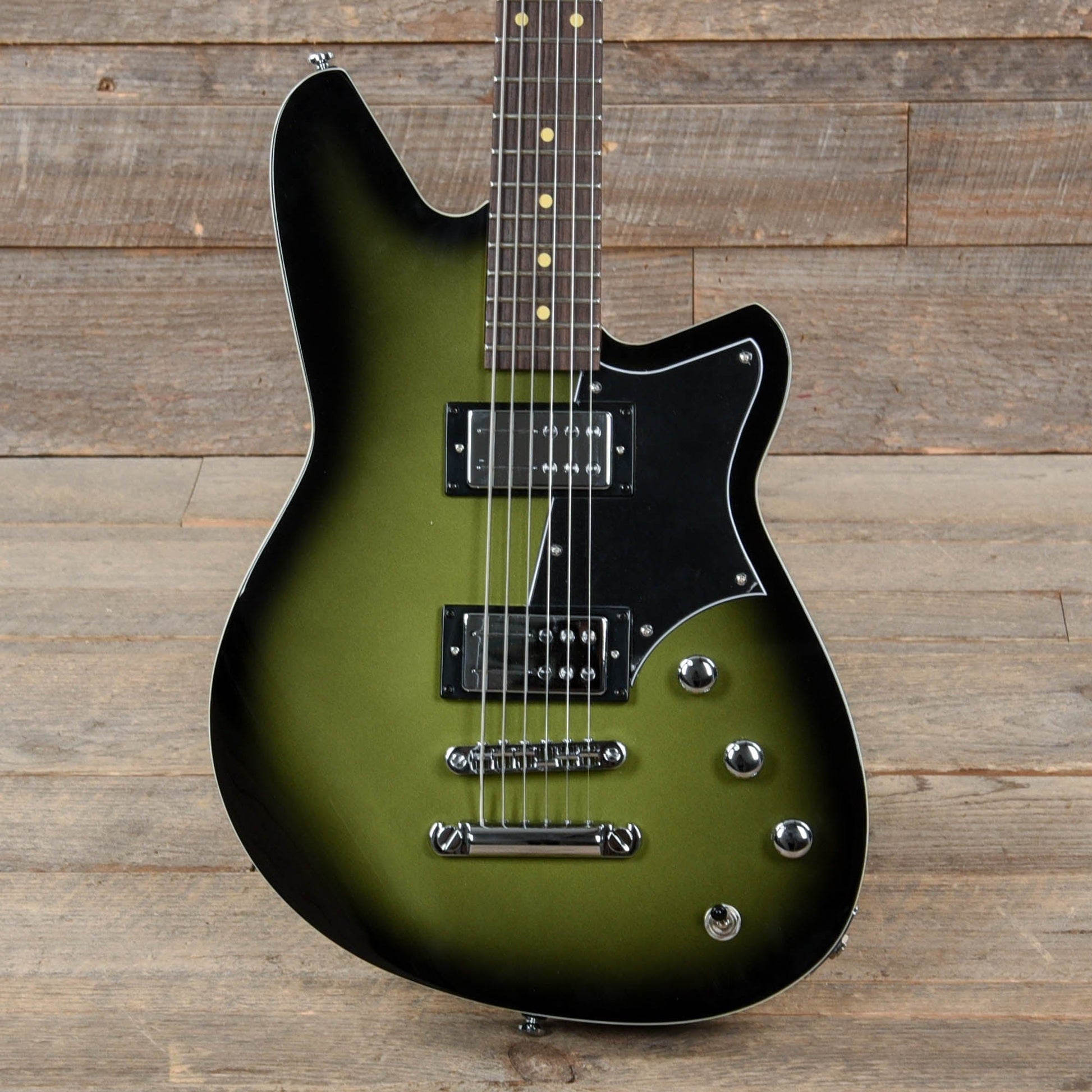 Reverend Descent RA Baritone Avocado Burst Electric Guitars / Solid Body