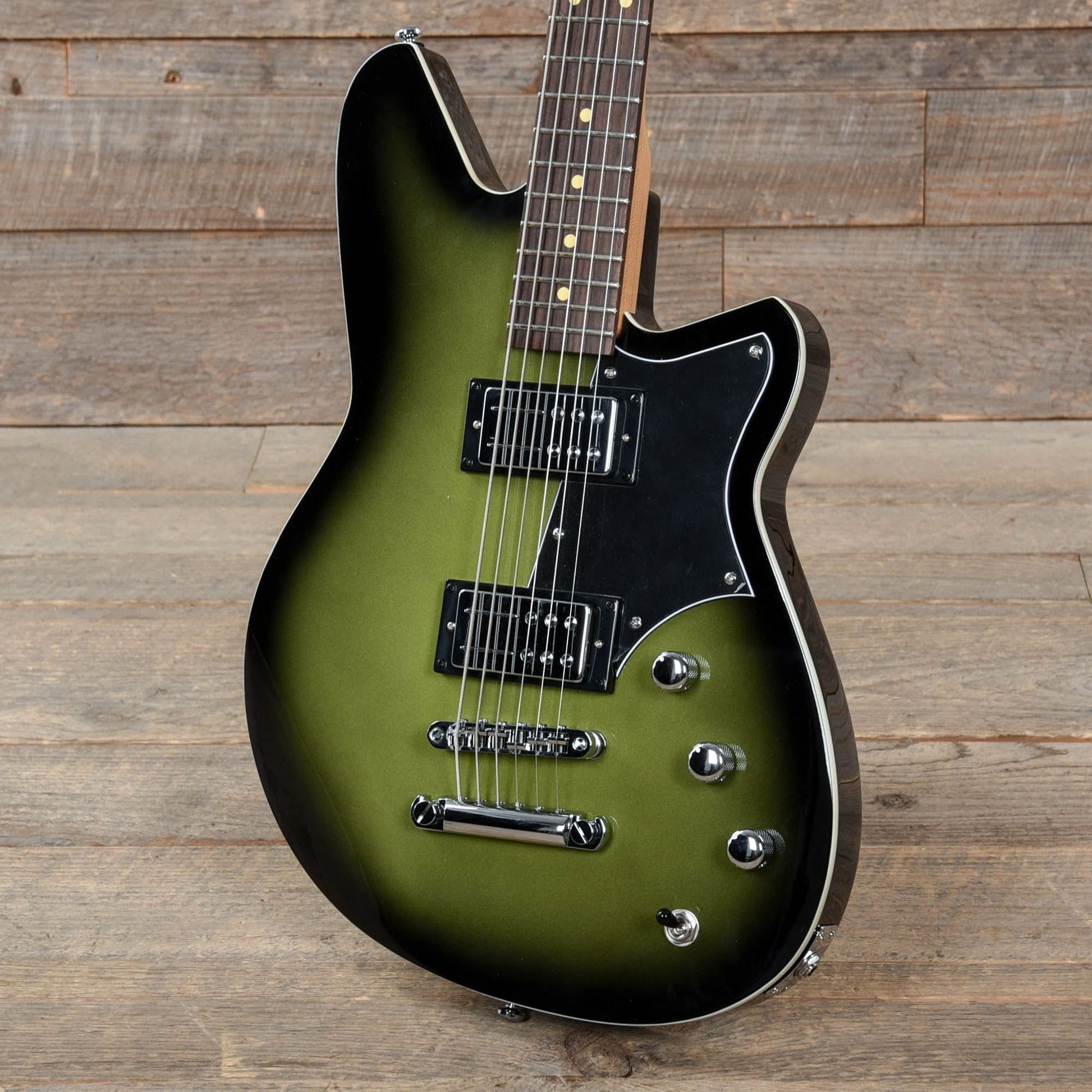 Reverend Descent RA Baritone Avocado Burst Electric Guitars / Solid Body