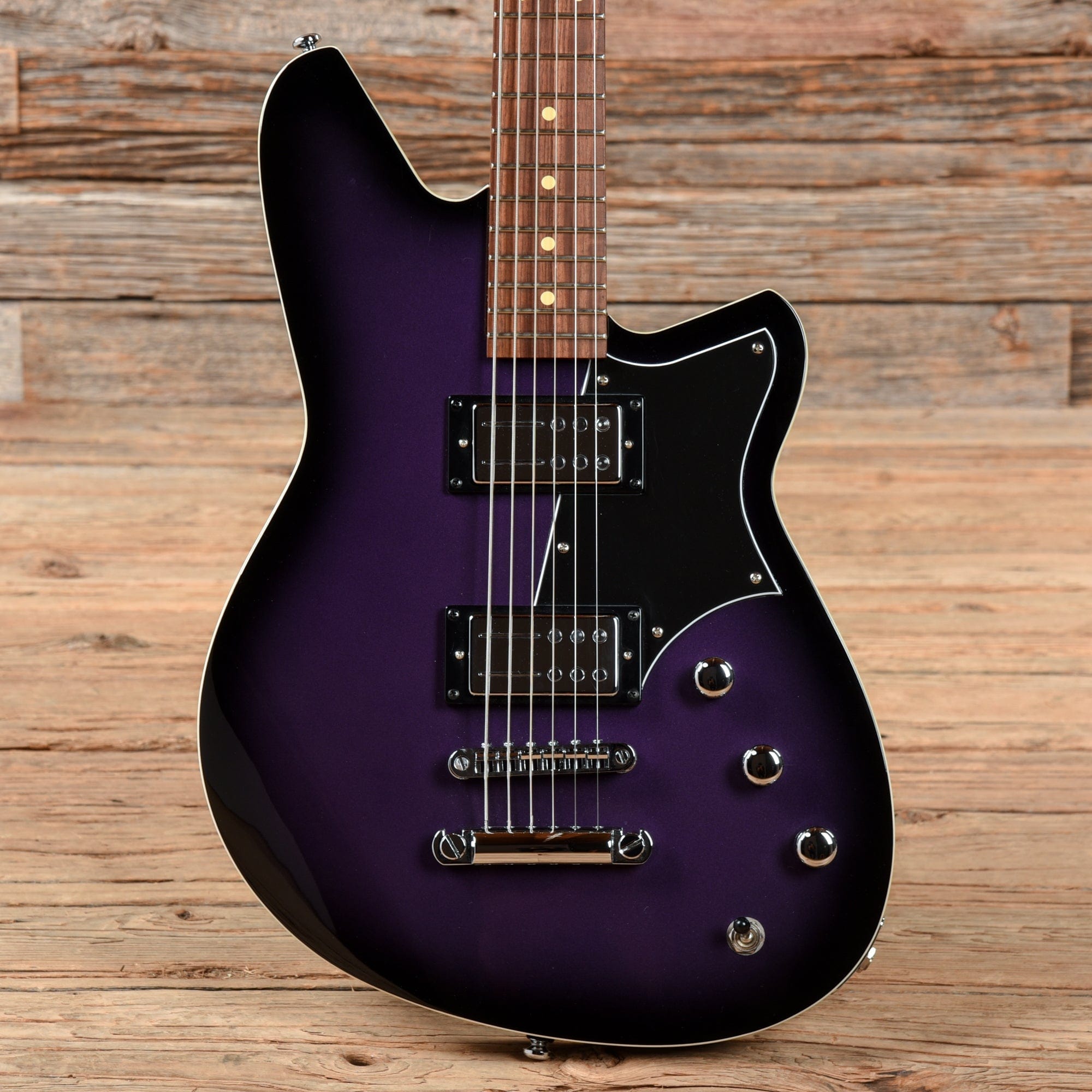 Reverend Descent RA Baritone Purple Burst Electric Guitars / Solid Body