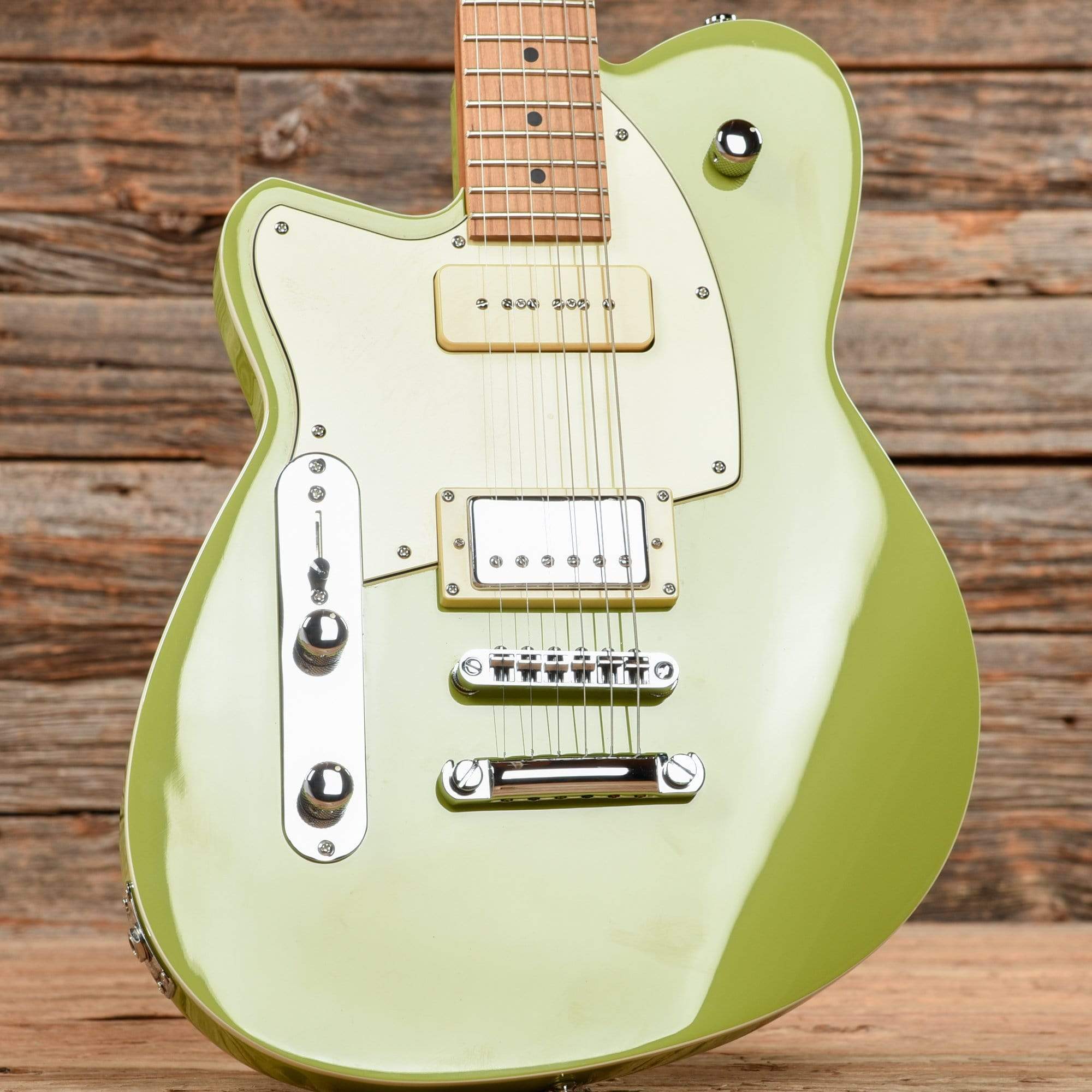 Reverend Double Agent OG Avocado  LEFTY Electric Guitars / Solid Body