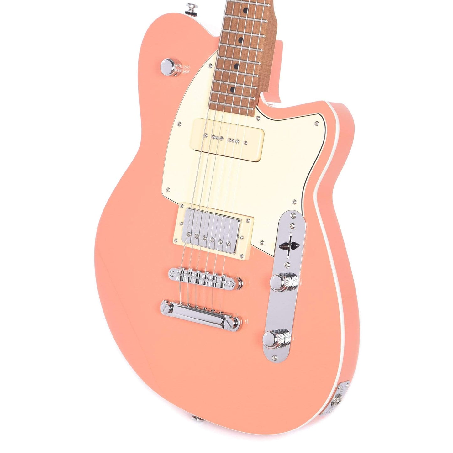 Reverend Double Agent OG Coral LE w/Roasted Maple Neck Electric Guitars / Solid Body