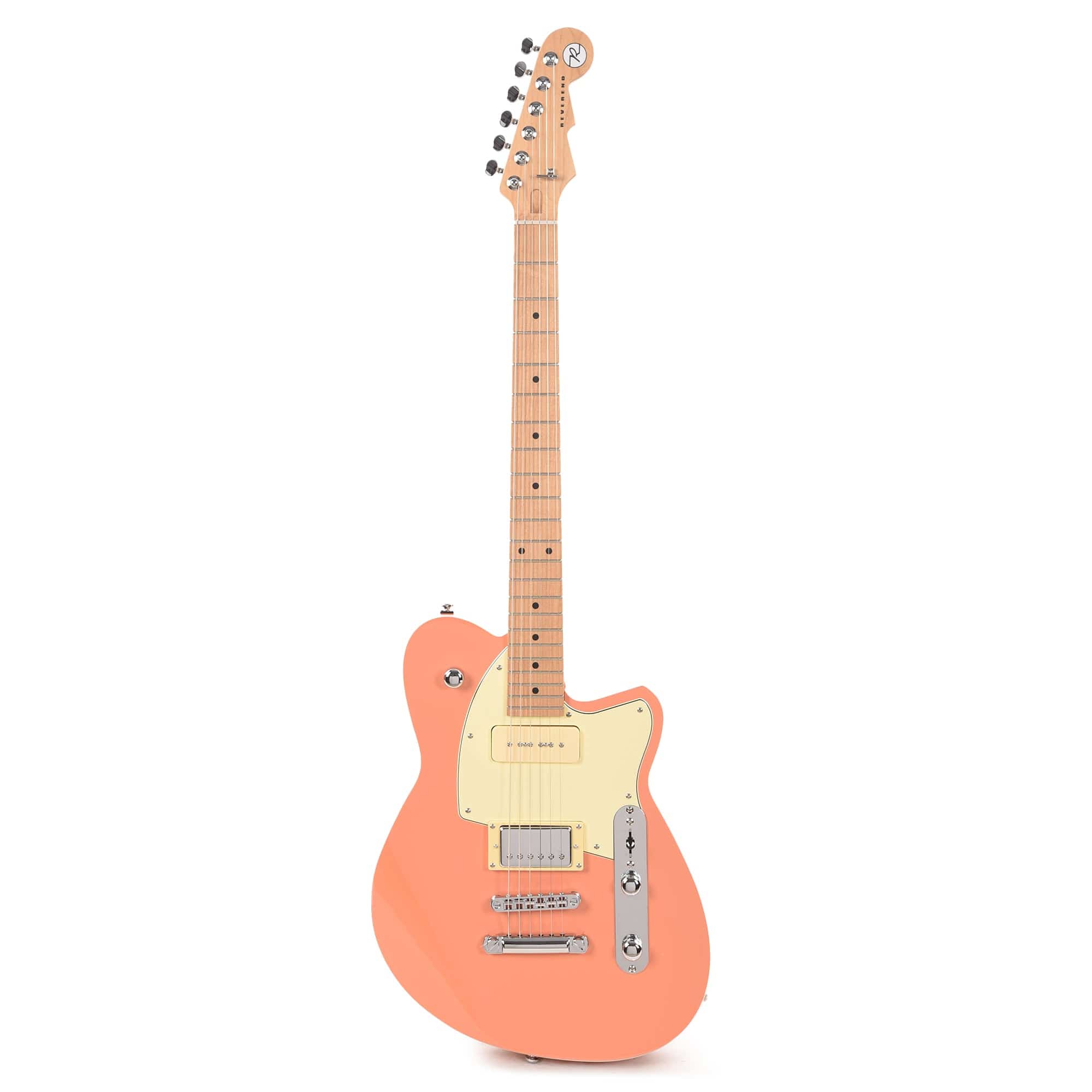 Reverend Double Agent OG Coral LE w/Roasted Maple Neck Electric Guitars / Solid Body