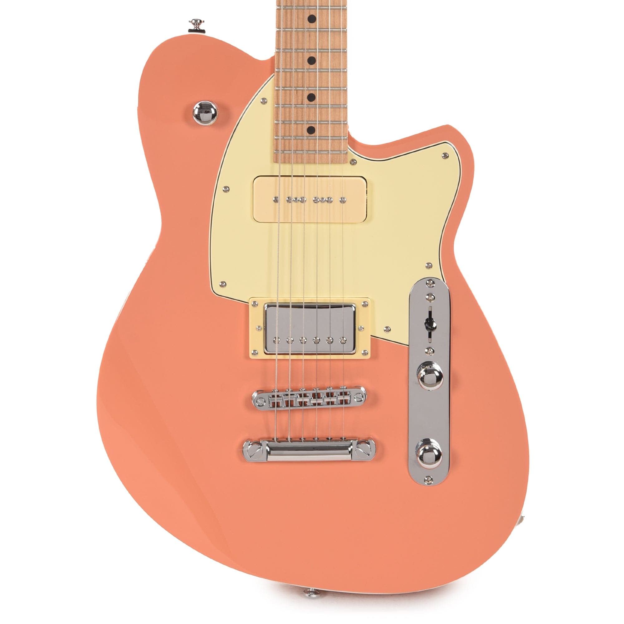 Reverend Double Agent OG Coral LE w/Roasted Maple Neck Electric Guitars / Solid Body