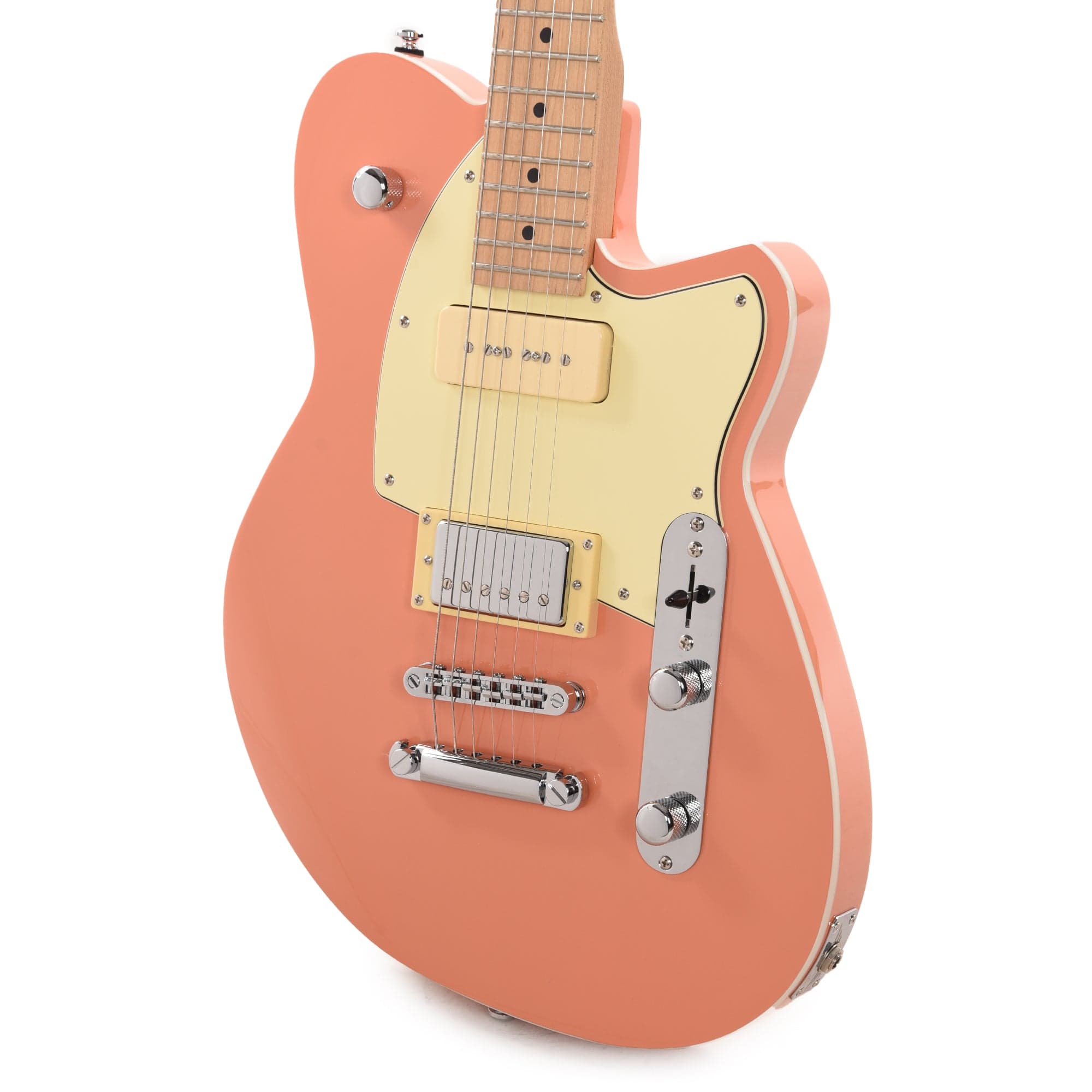 Reverend Double Agent OG Coral LE w/Roasted Maple Neck Electric Guitars / Solid Body