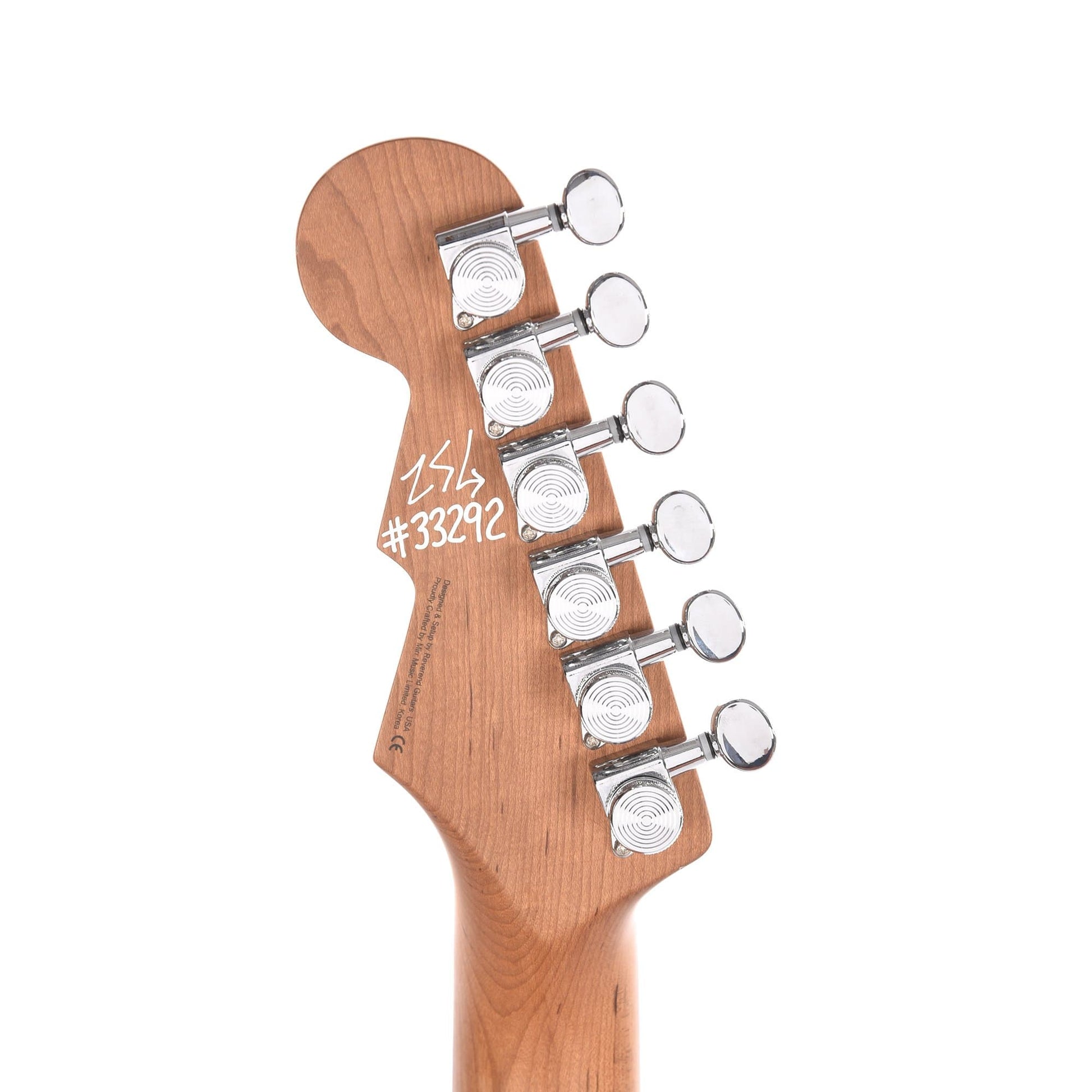 Reverend Double Agent OG Korina Burst Electric Guitars / Solid Body