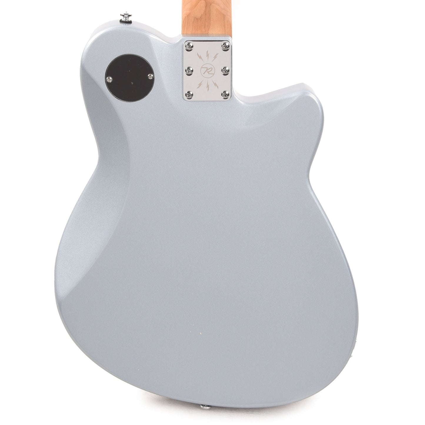 Reverend Double Agent OG Metallic Silver Freeze LEFTY Electric Guitars / Solid Body