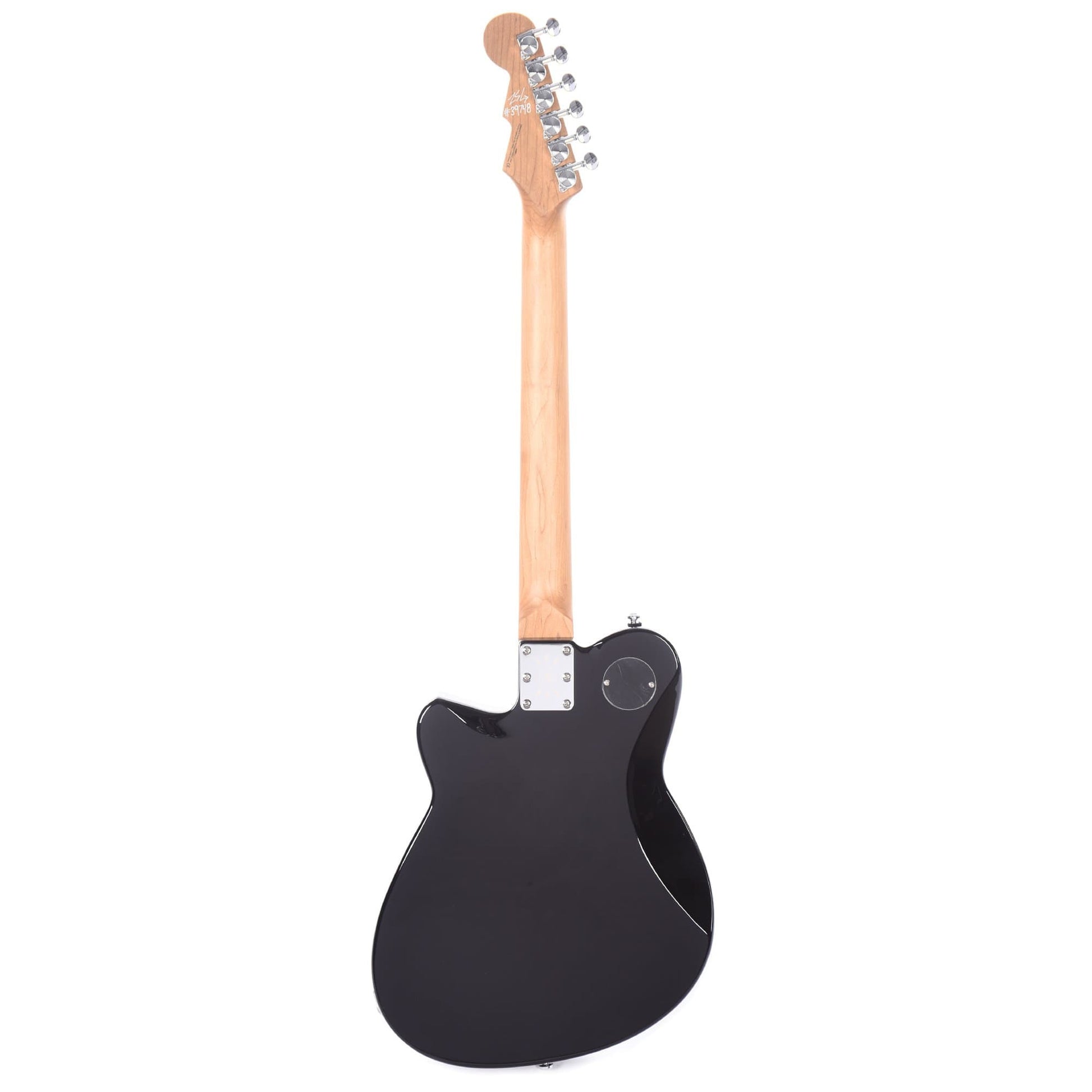 Reverend Double Agent OG Midnight Black Electric Guitars / Solid Body