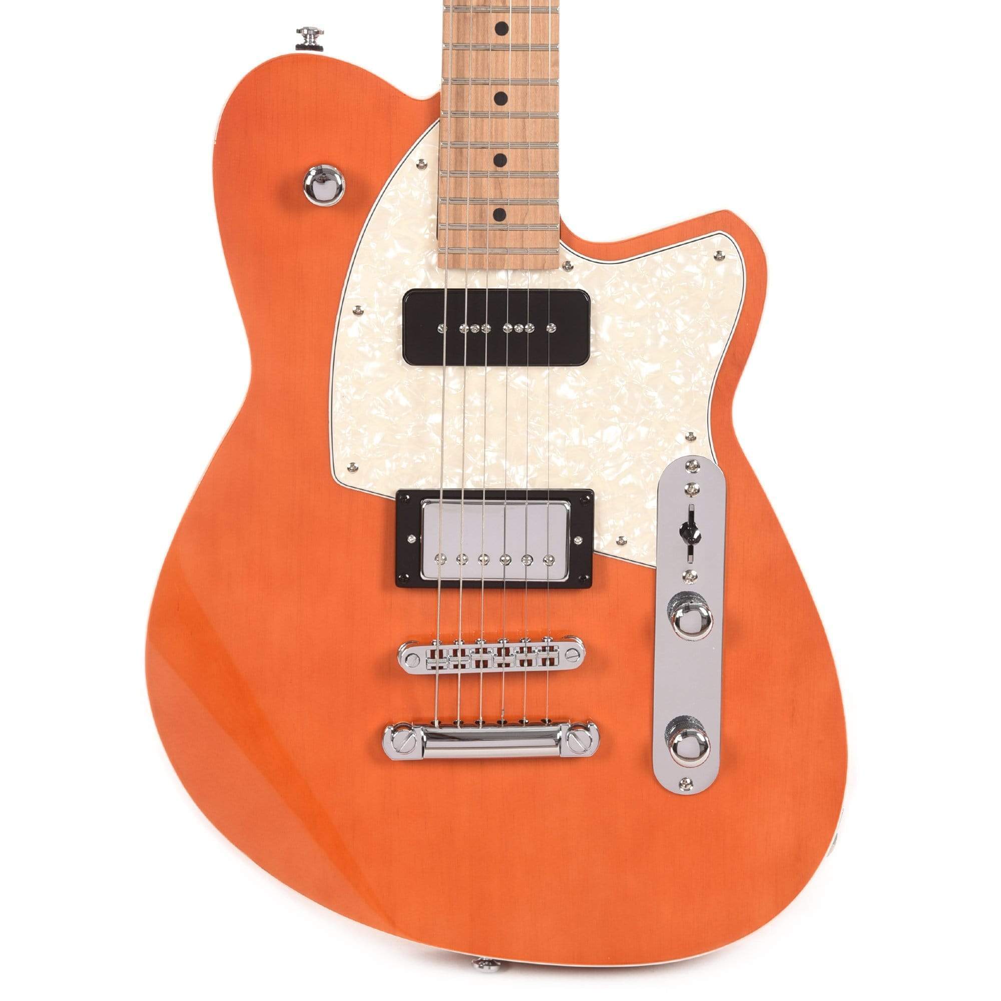Reverend Double Agent OG Rock Orange Electric Guitars / Solid Body