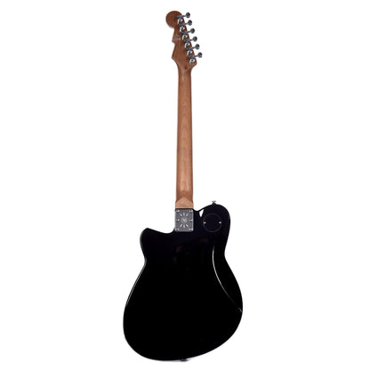 Reverend Double Agent OG Trans Black Electric Guitars / Solid Body