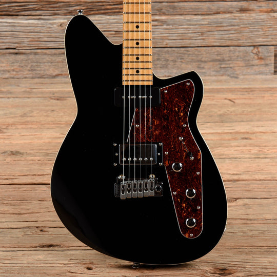 Reverend Double Agent W Black Electric Guitars / Solid Body