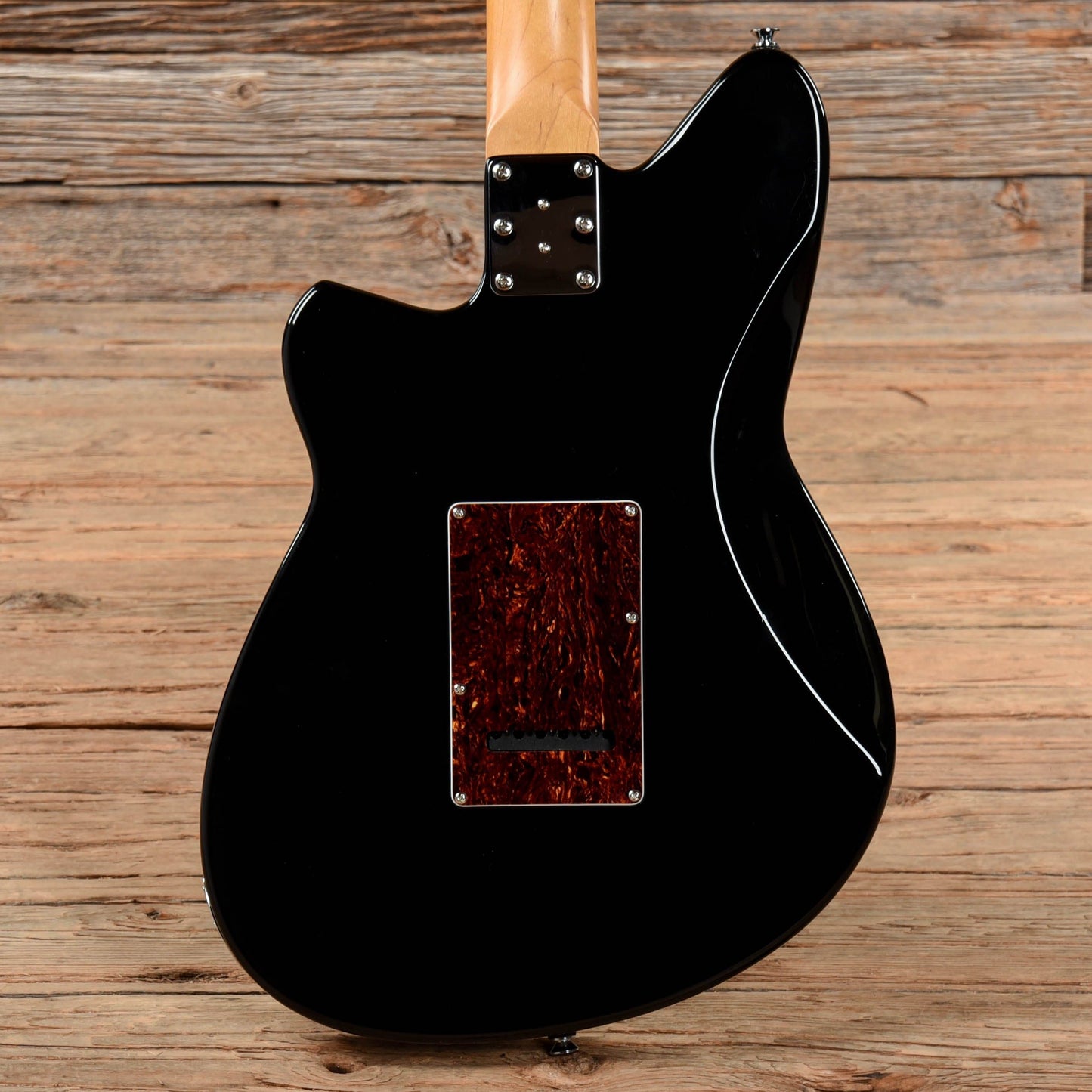 Reverend Double Agent W Black Electric Guitars / Solid Body