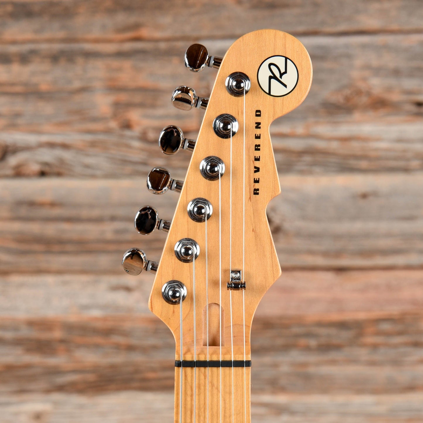 Reverend Double Agent W Black Electric Guitars / Solid Body