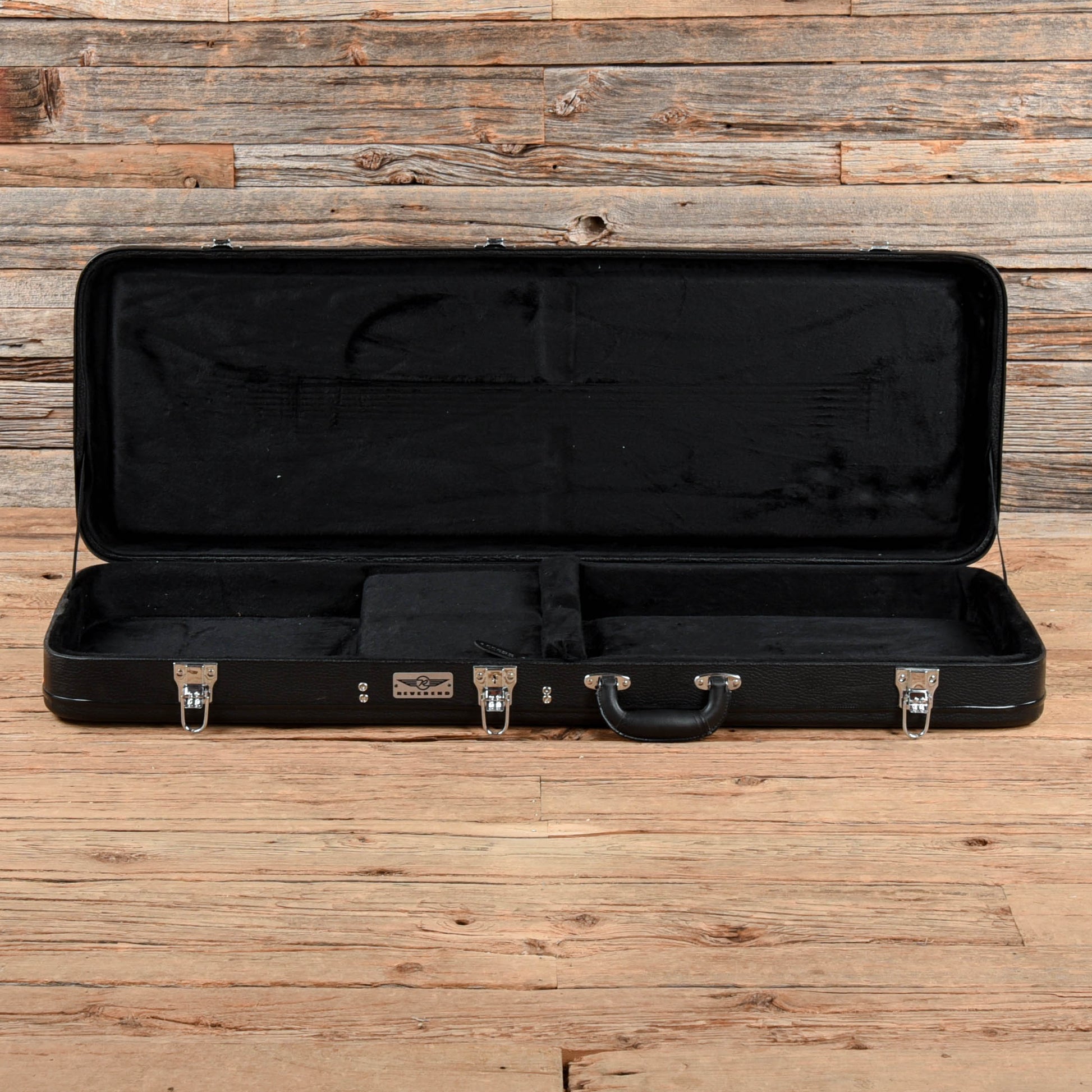 Reverend Double Agent W Black Electric Guitars / Solid Body