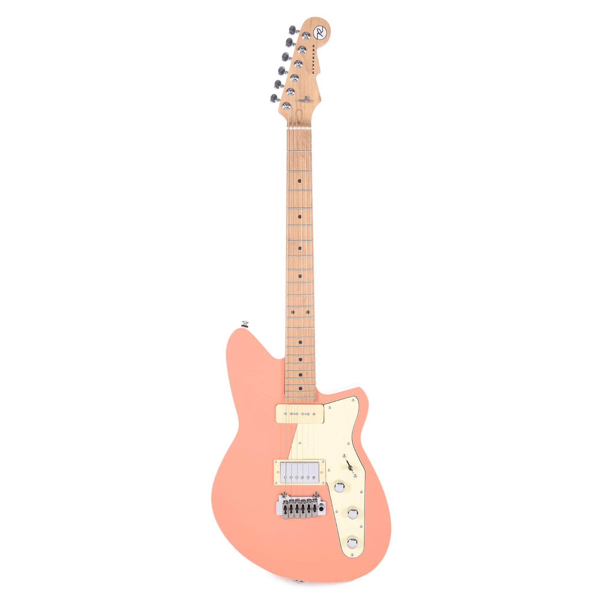 Reverend Double Agent W Coral LE w/Roasted Maple Neck Electric Guitars / Solid Body