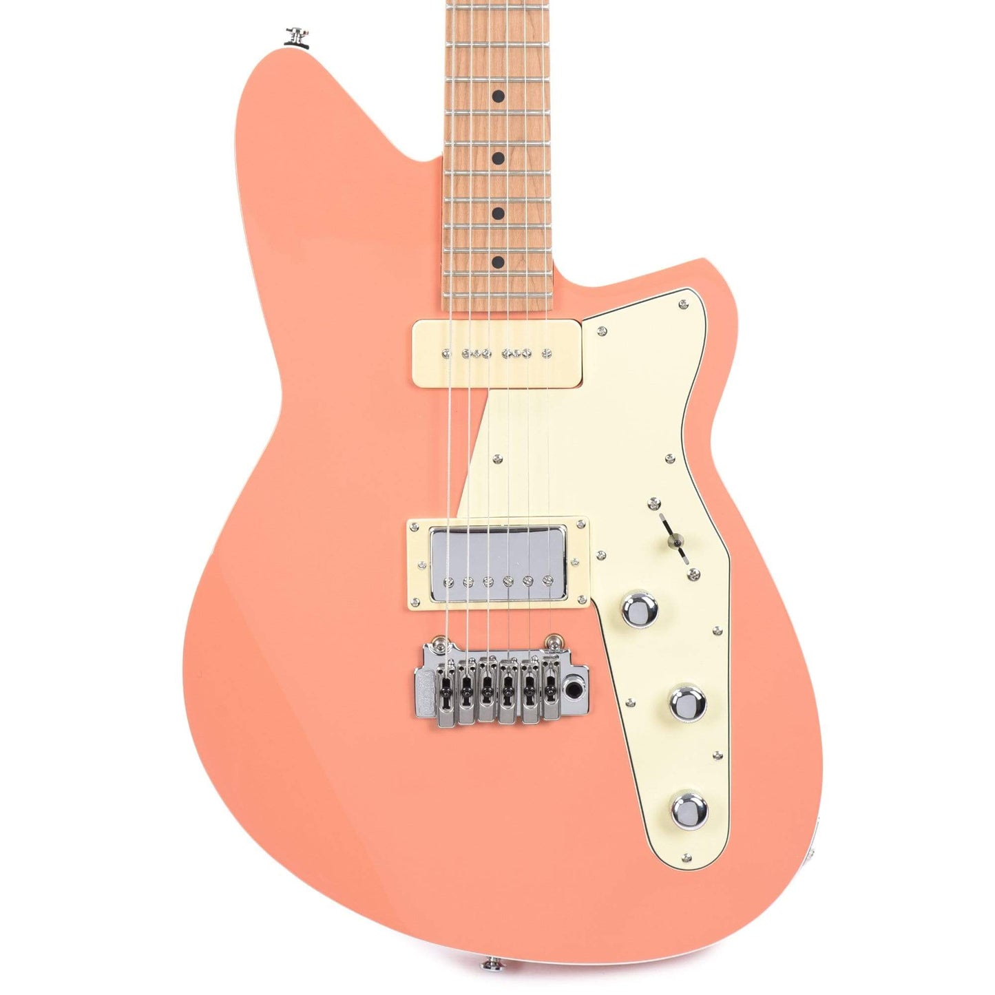 Reverend Double Agent W Coral LE w/Roasted Maple Neck Electric Guitars / Solid Body