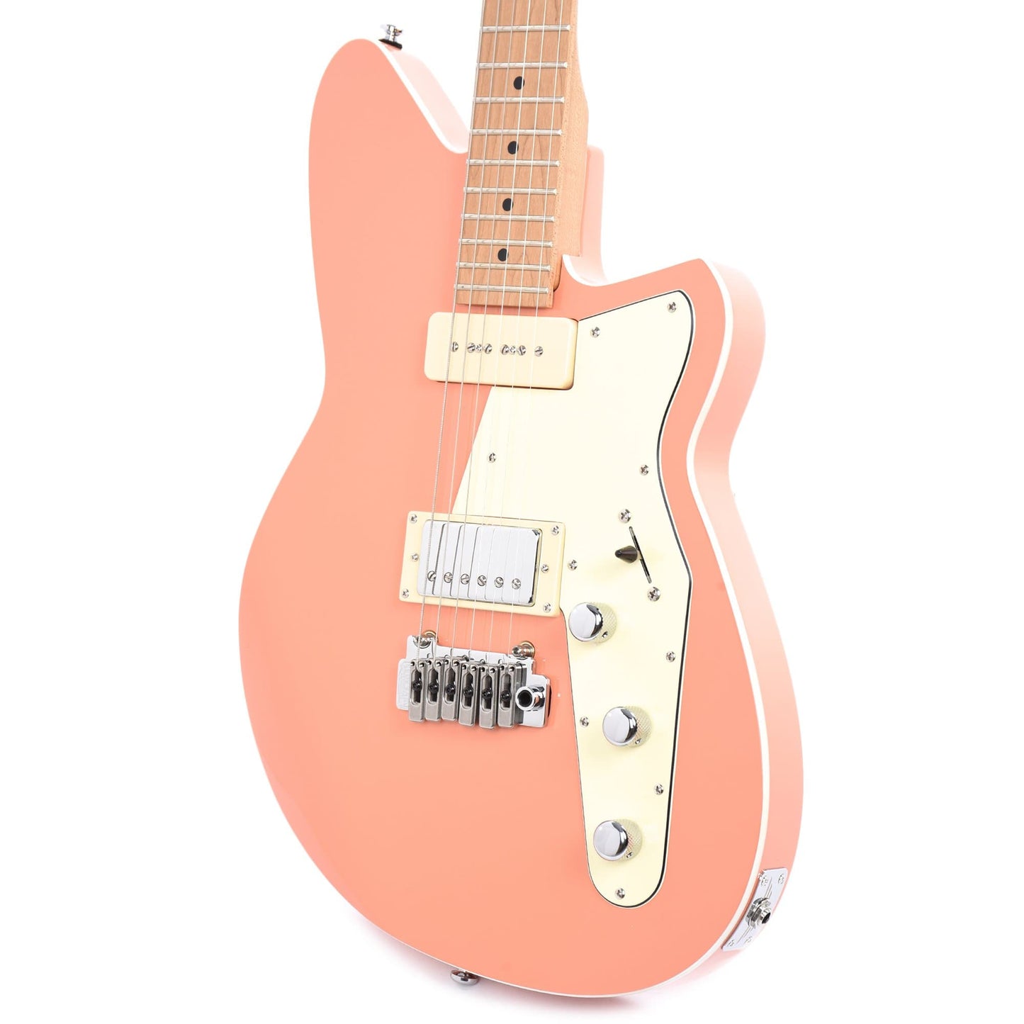 Reverend Double Agent W Coral LE w/Roasted Maple Neck Electric Guitars / Solid Body