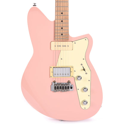 Reverend Double Agent W Orchid Pink LE w/Roasted Maple Neck Electric Guitars / Solid Body