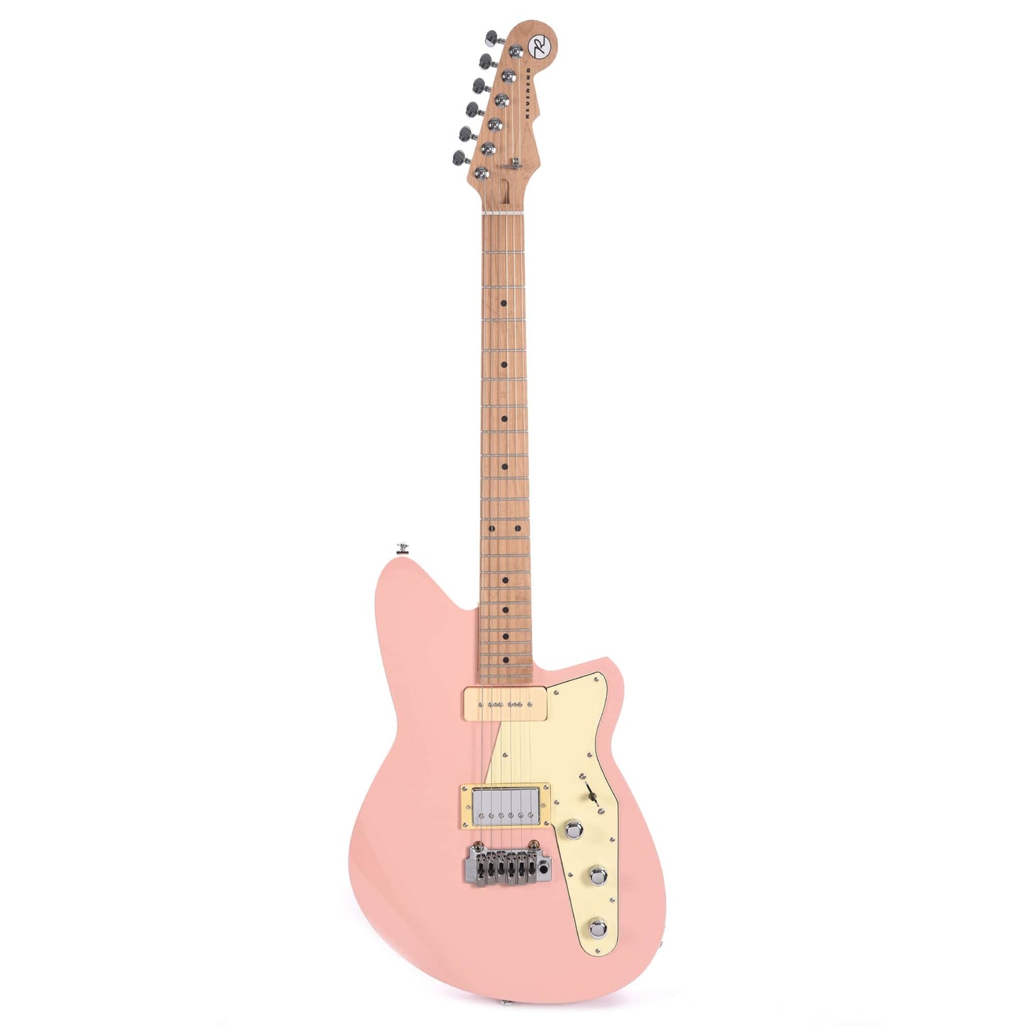 Reverend Double Agent W Orchid Pink LE w/Roasted Maple Neck Electric Guitars / Solid Body
