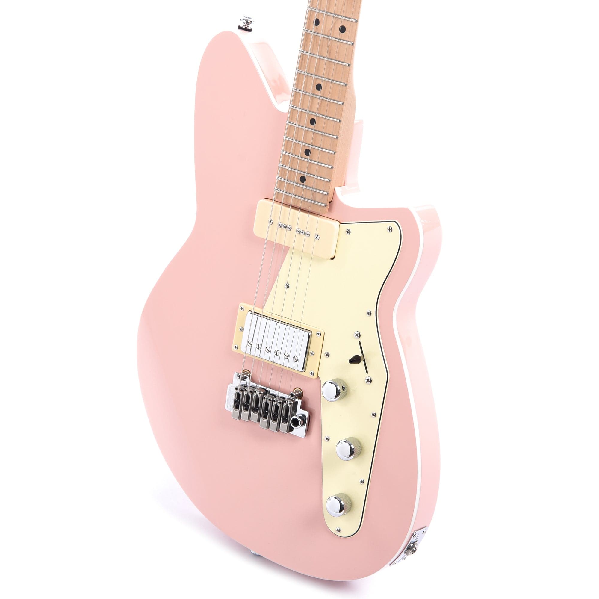 Reverend Double Agent W Orchid Pink LE w/Roasted Maple Neck Electric Guitars / Solid Body
