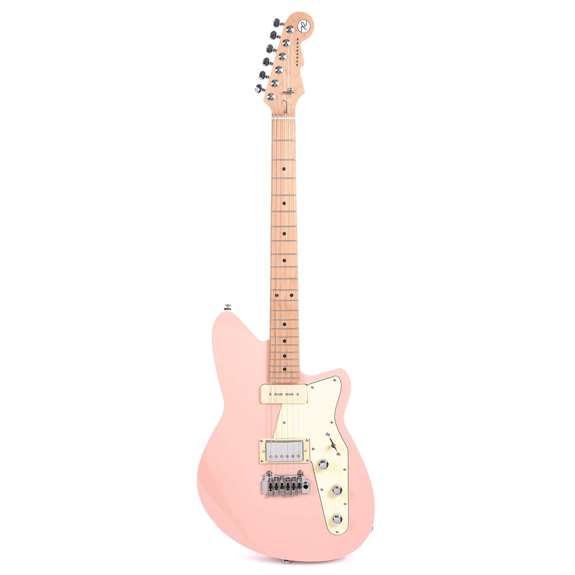 Reverend Double Agent W Orchid Pink LE w/Roasted Maple Neck Electric Guitars / Solid Body