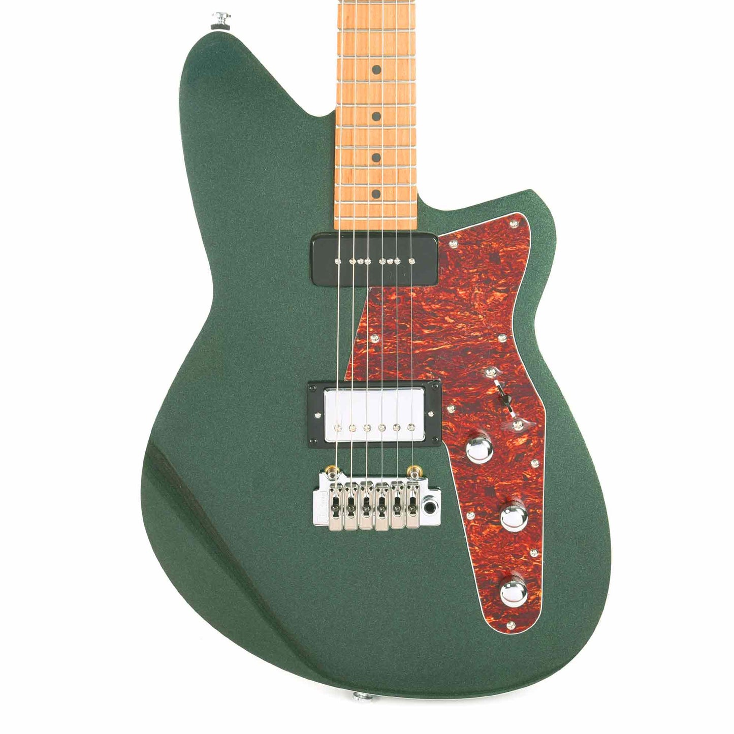 Reverend Double Agent W Outfield Ivy Metallic LE w/Roasted Maple Neck Electric Guitars / Solid Body