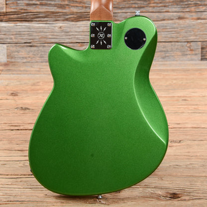 Reverend Flatroc Emerald Green Metallic Electric Guitars / Solid Body