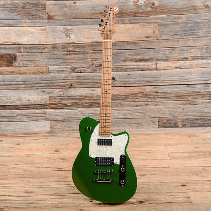 Reverend Flatroc Emerald Green Metallic Electric Guitars / Solid Body