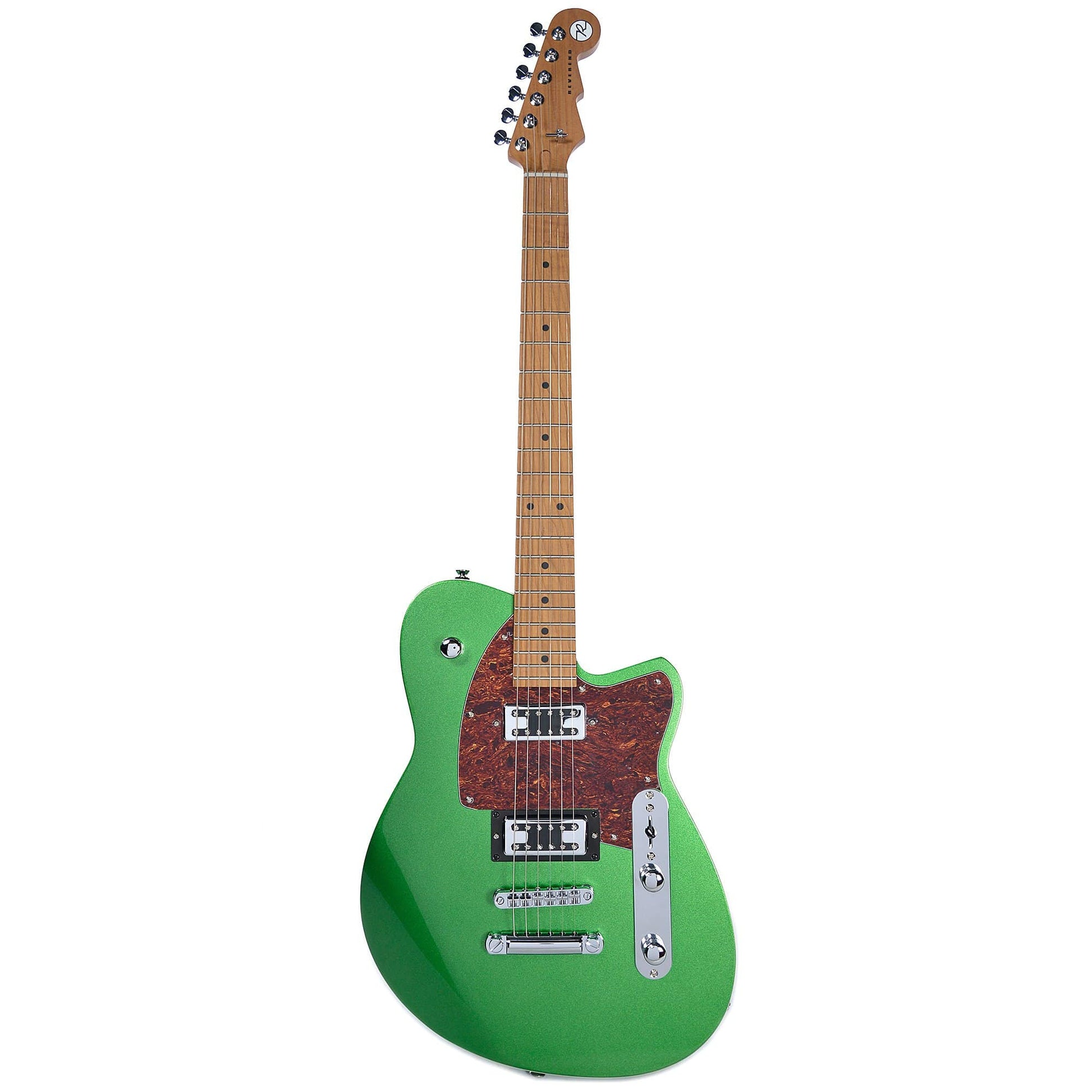 Reverend Flatroc Metallic Emerald Electric Guitars / Solid Body