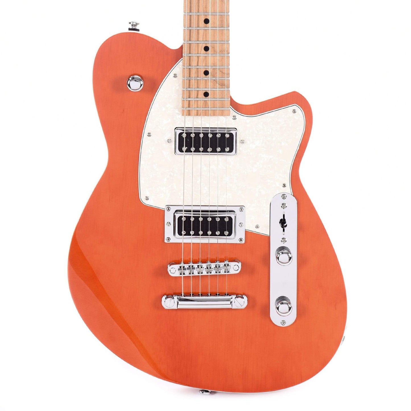 Reverend Flatroc Rock Orange Electric Guitars / Solid Body