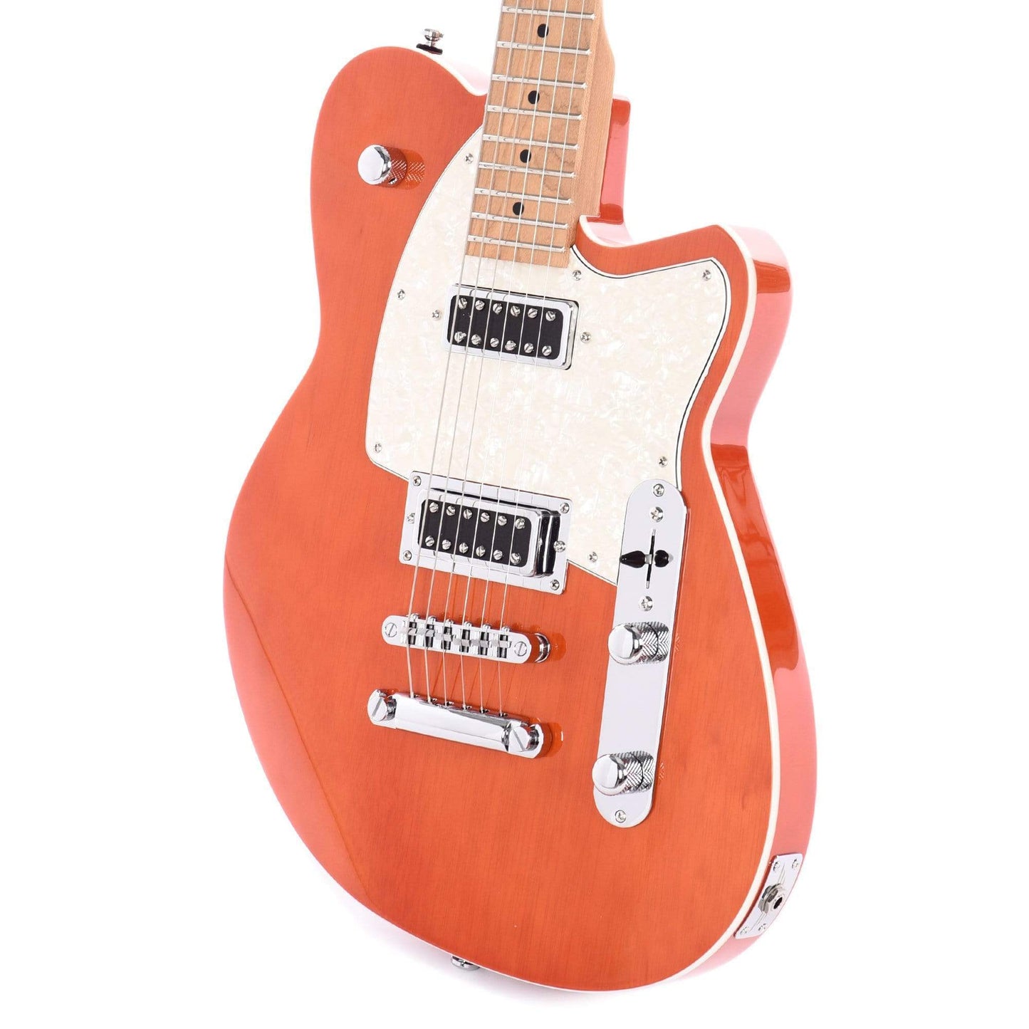 Reverend Flatroc Rock Orange Electric Guitars / Solid Body